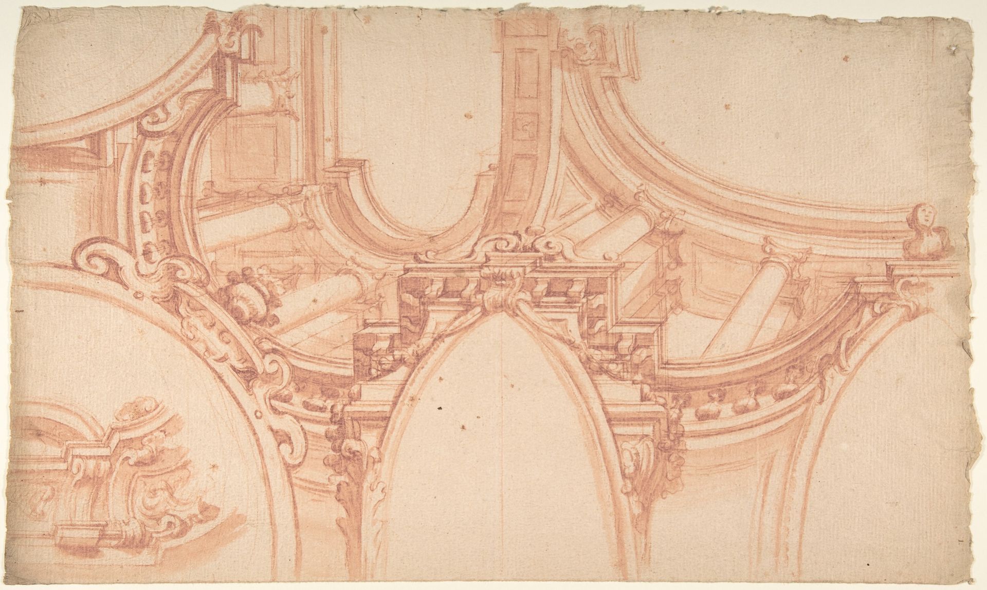 Project for a painting Ceiling by Anonymous