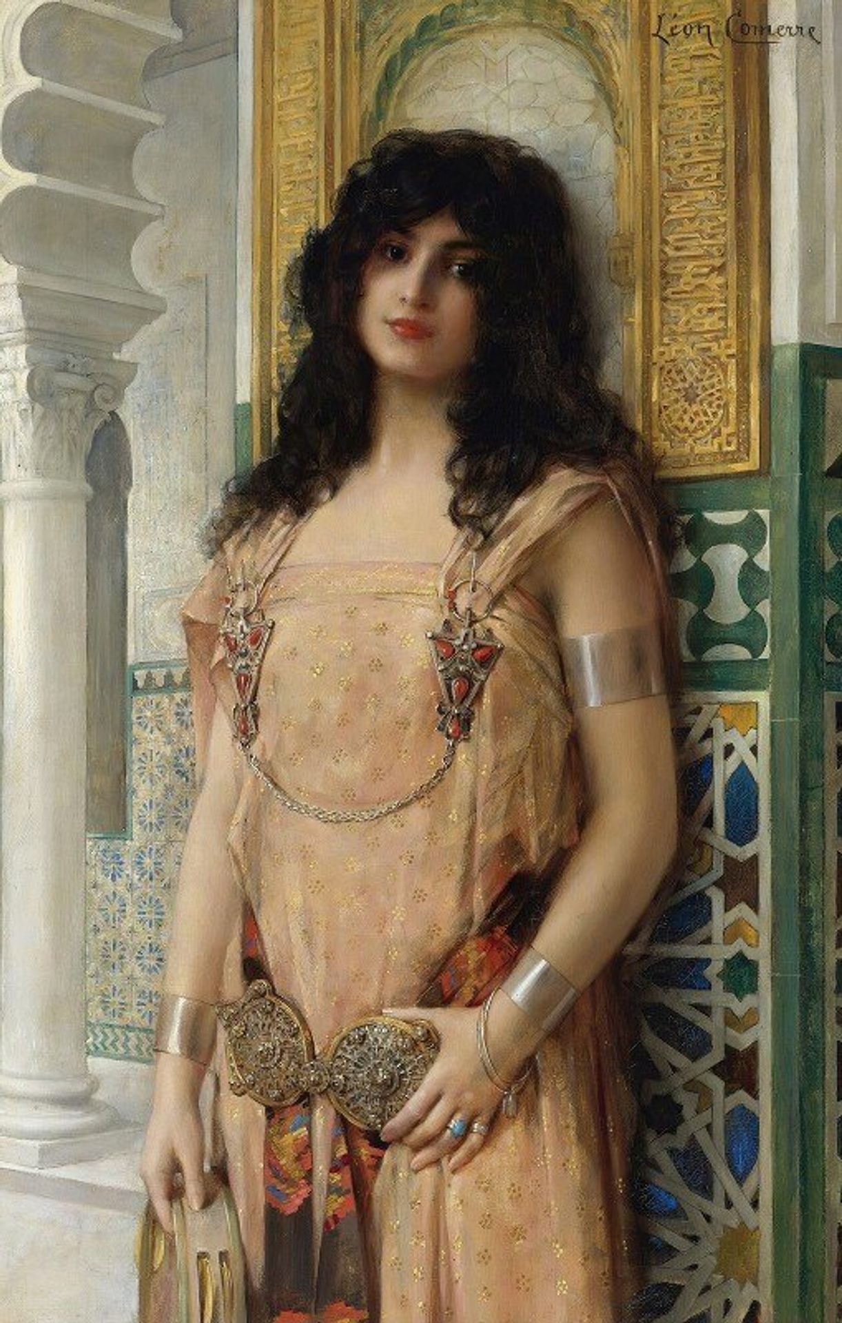 An Eastern Beauty by Léon François Comerre