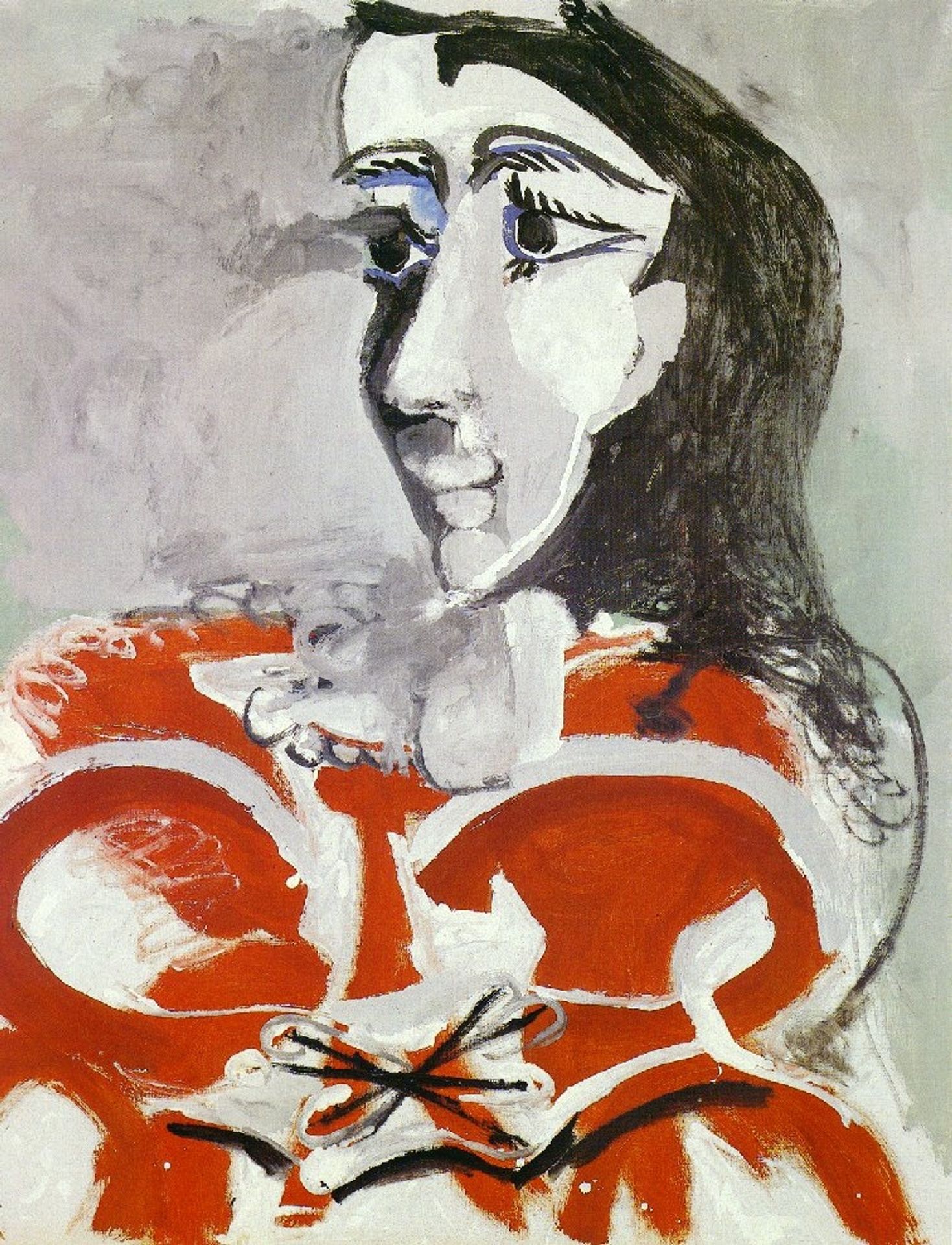 Bust of woman by Pablo Picasso