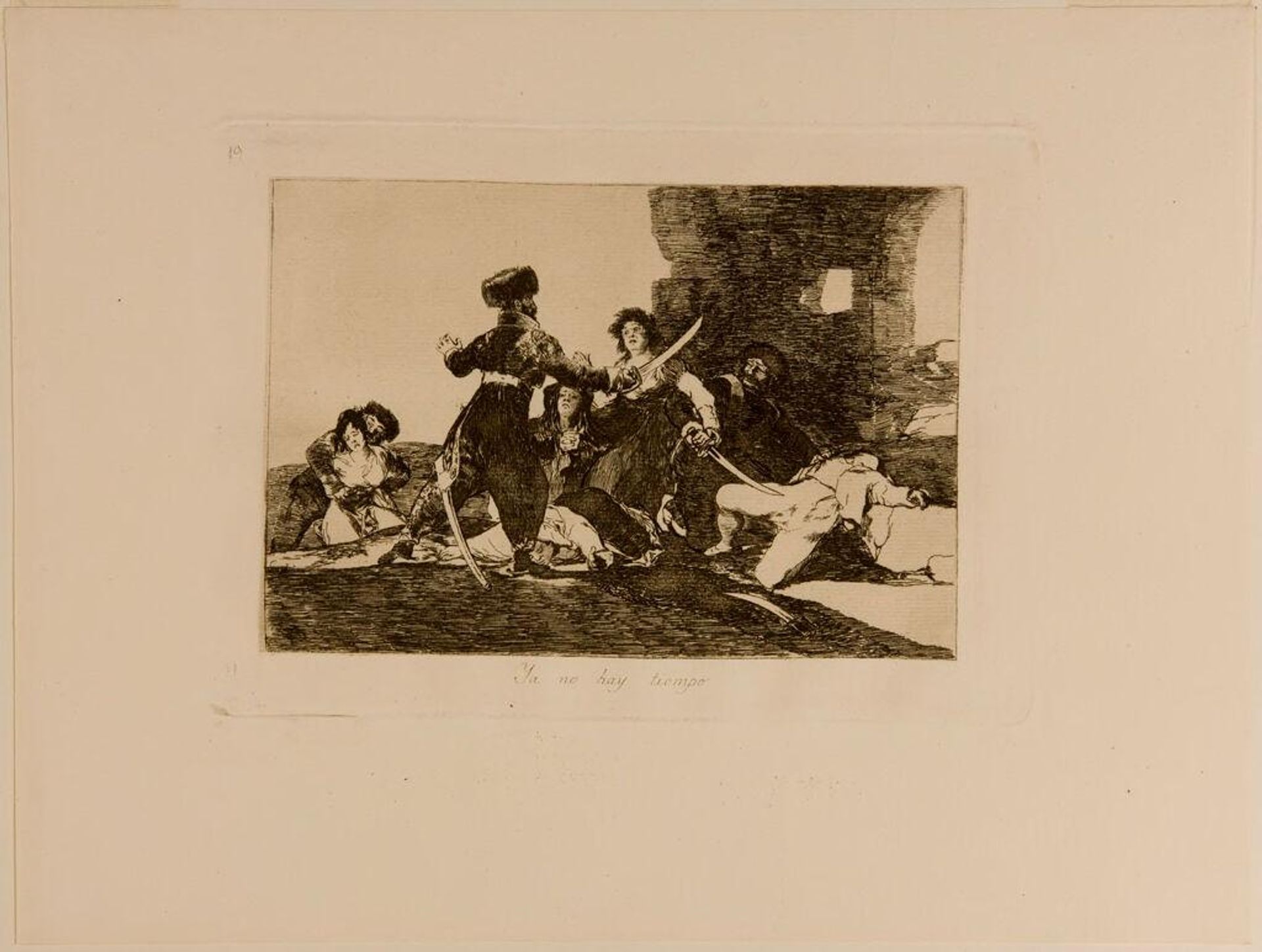 There Isn't Time Now by Francisco JosÃ© de Goya y Lucientes