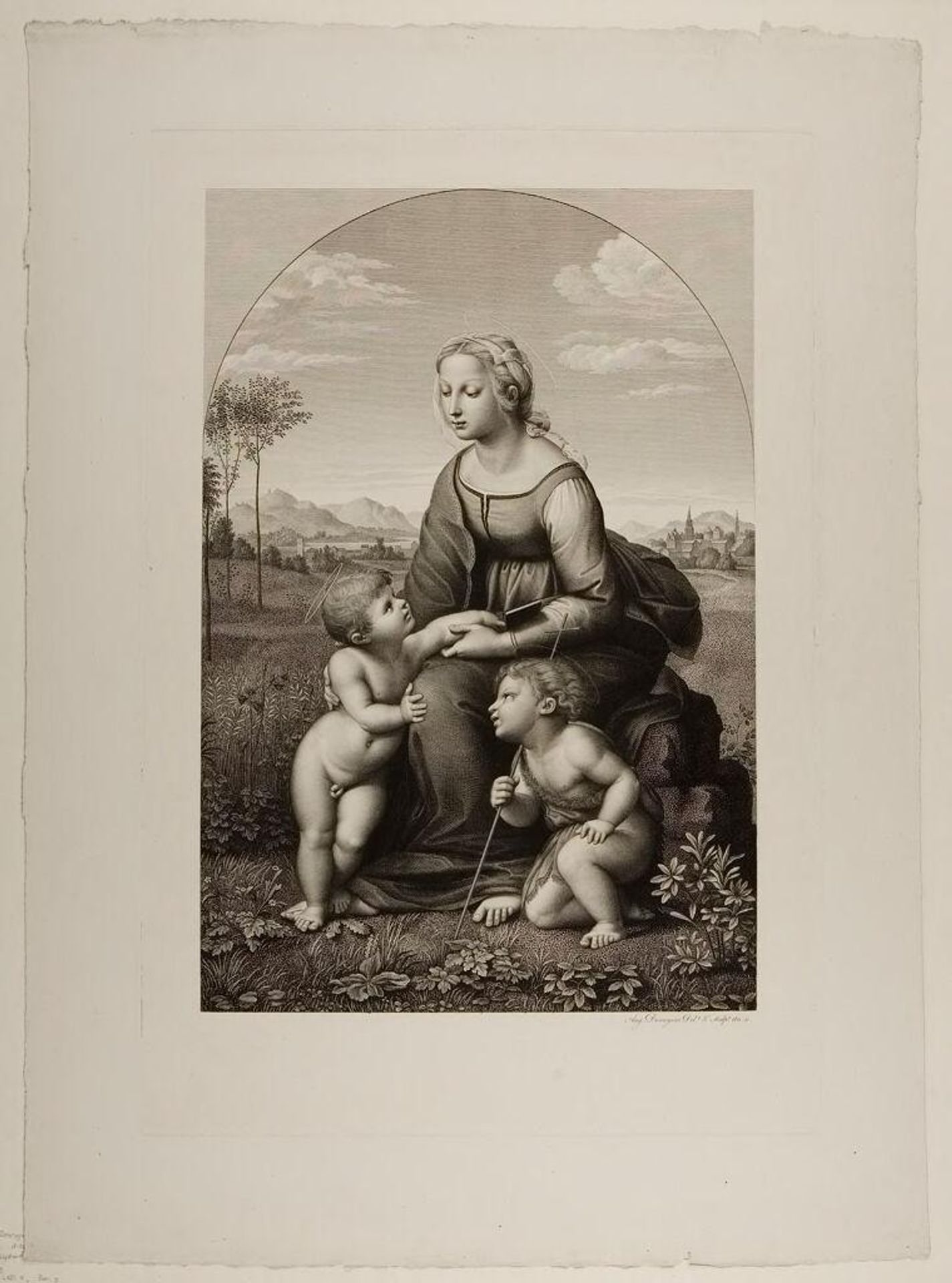 The Virgin by Auguste Gaspard Louis Boucher Desnoyers