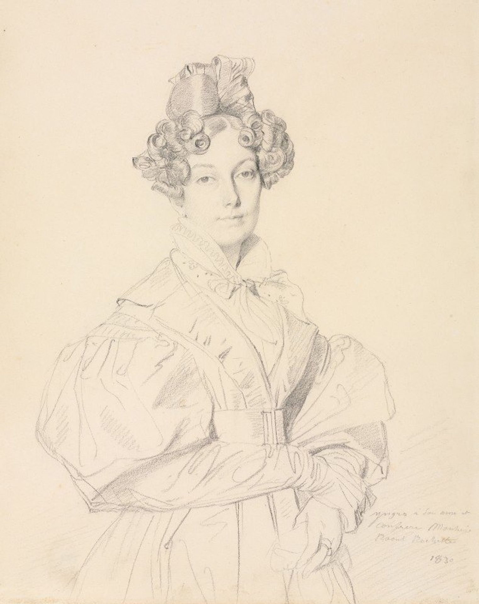 Madame Désiré Raoul-Rochette by Jean Auguste Dominique Ingres