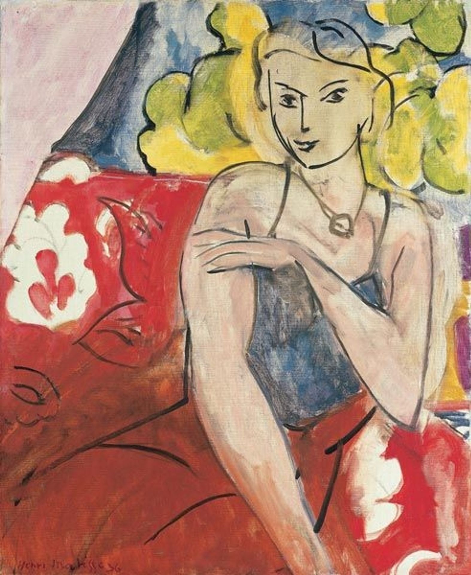 Seated Woman by Henri Matisse