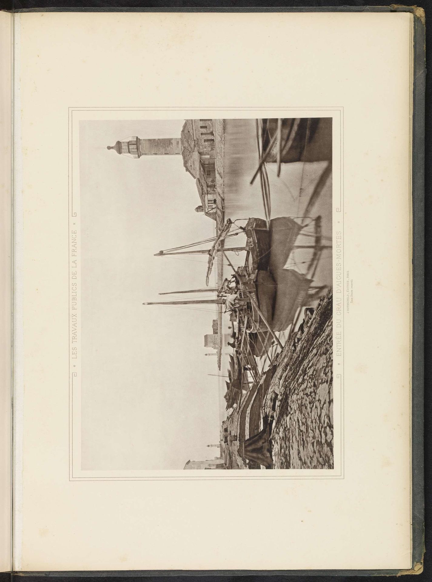 Gezicht op de vuurtoren van Grau d'Aigues-Mortes by Anonymous