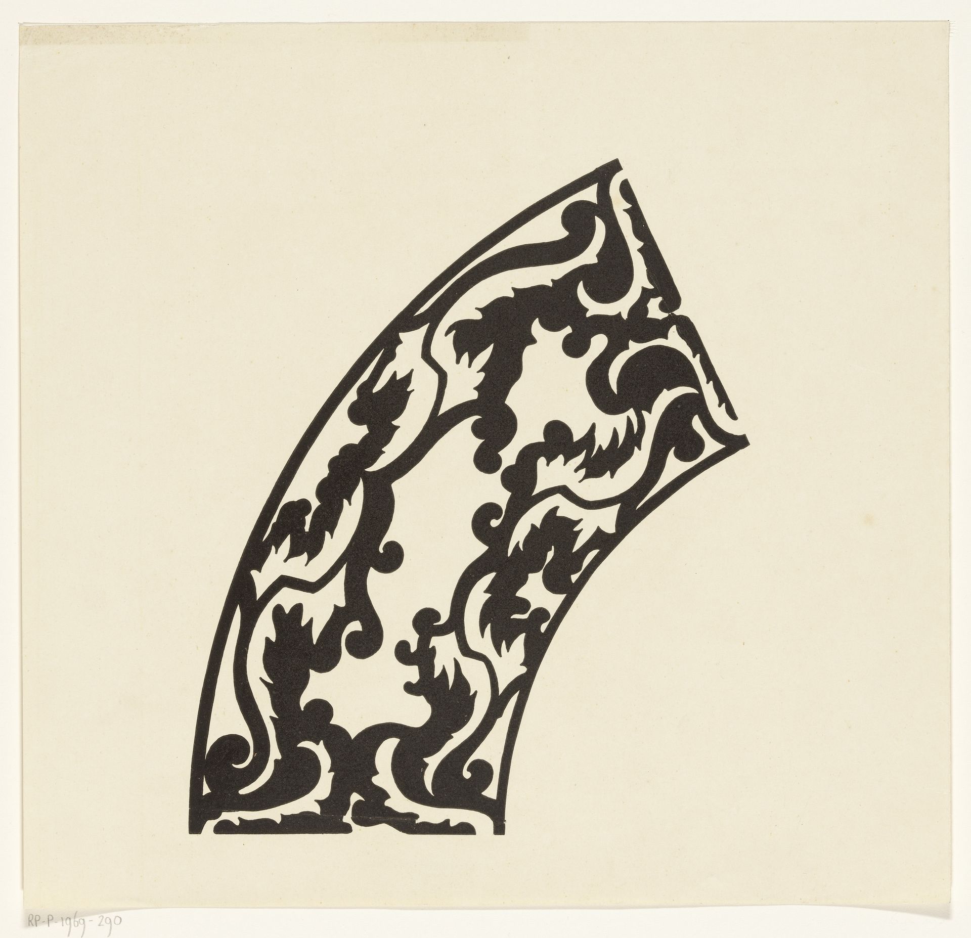 Siermotief by Carel Adolph Lion Cachet