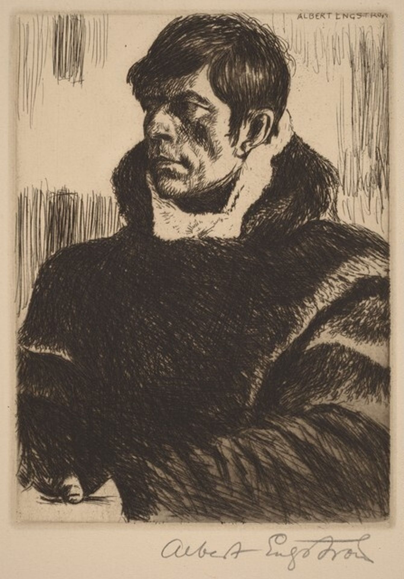 Knud Rasmussen by Albert Engstrom