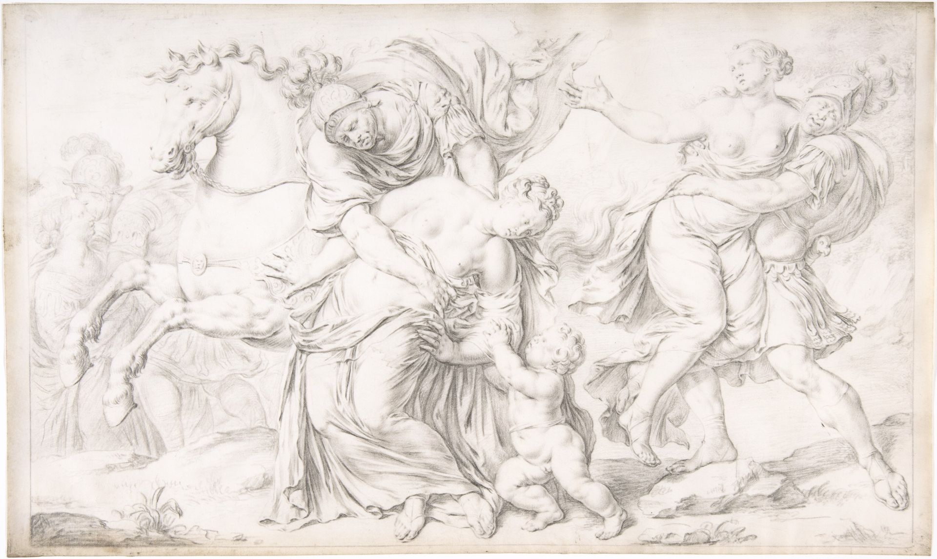 The Rape of the Sabines by Willem van Mieris