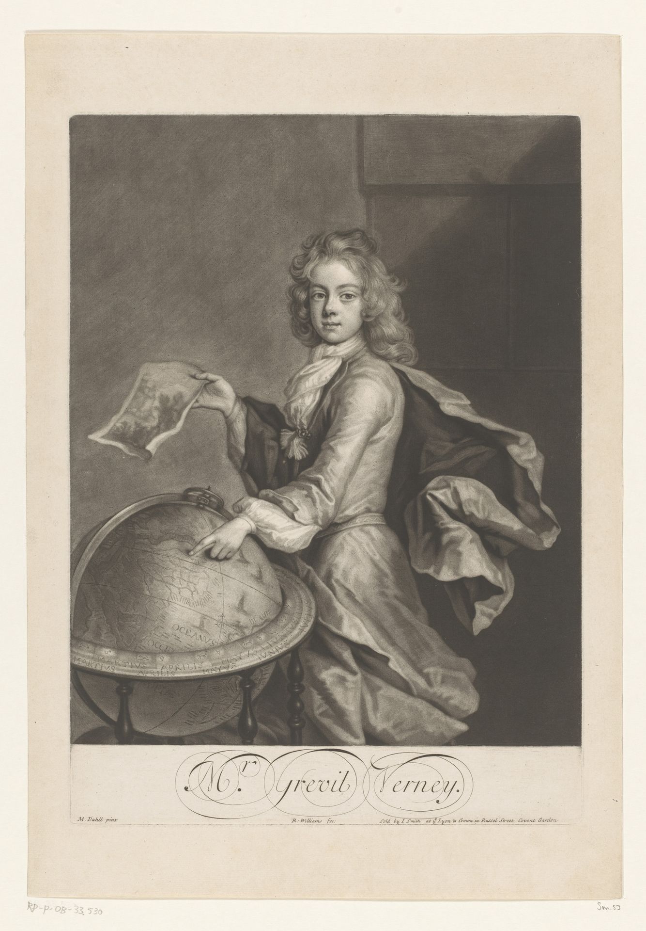 Porret van Richard Greville Verney by Robert Williams