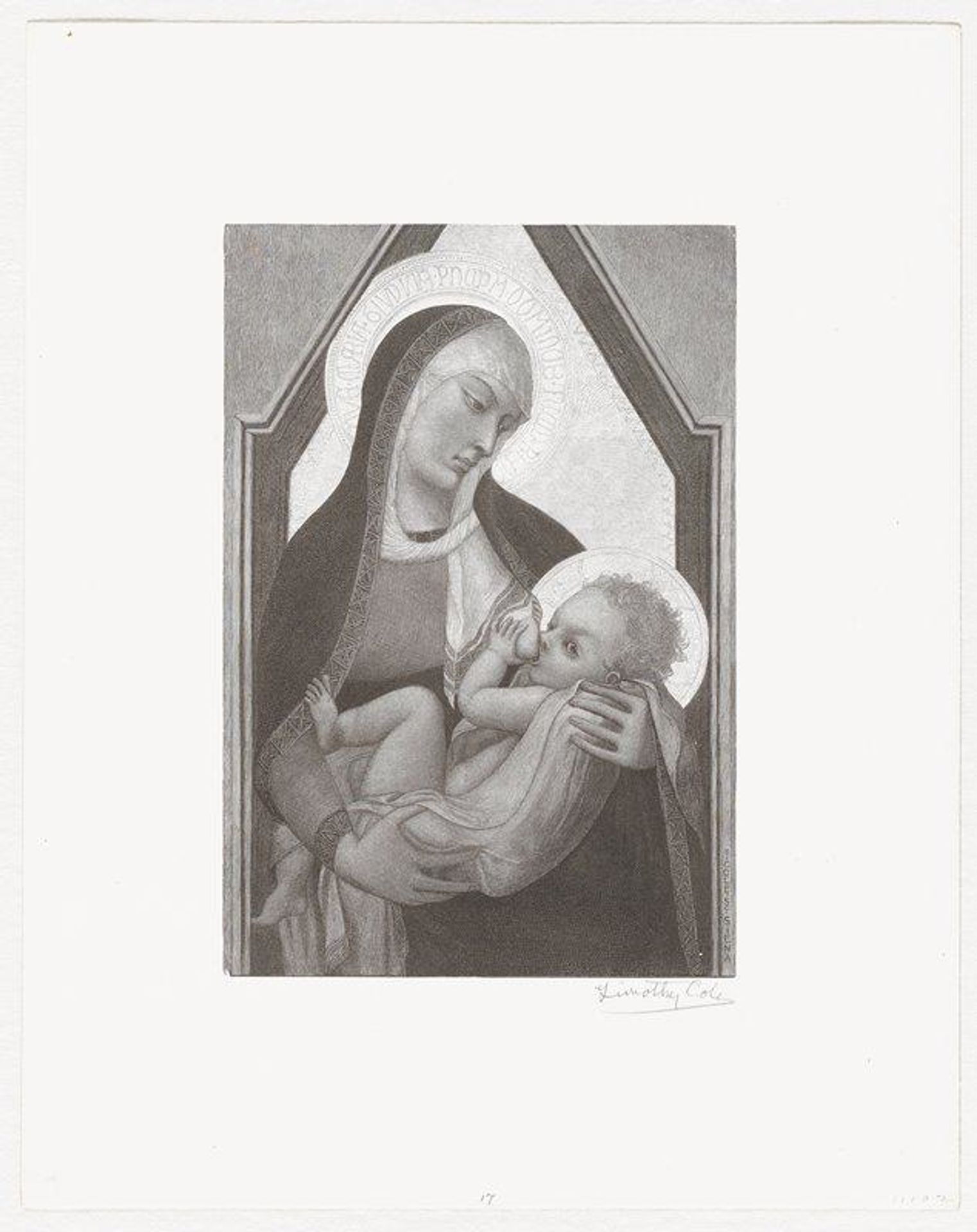 Madonna and Child by Timothy Cole