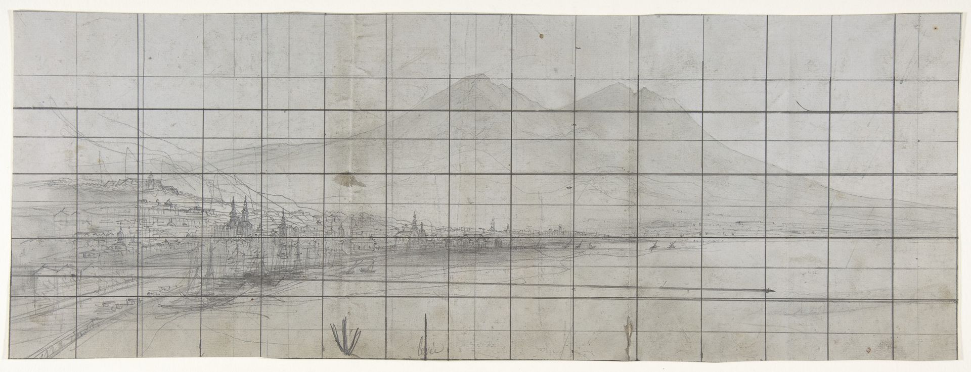 Design for a Stage Set at the Opéra, Paris by Eugène Cicéri