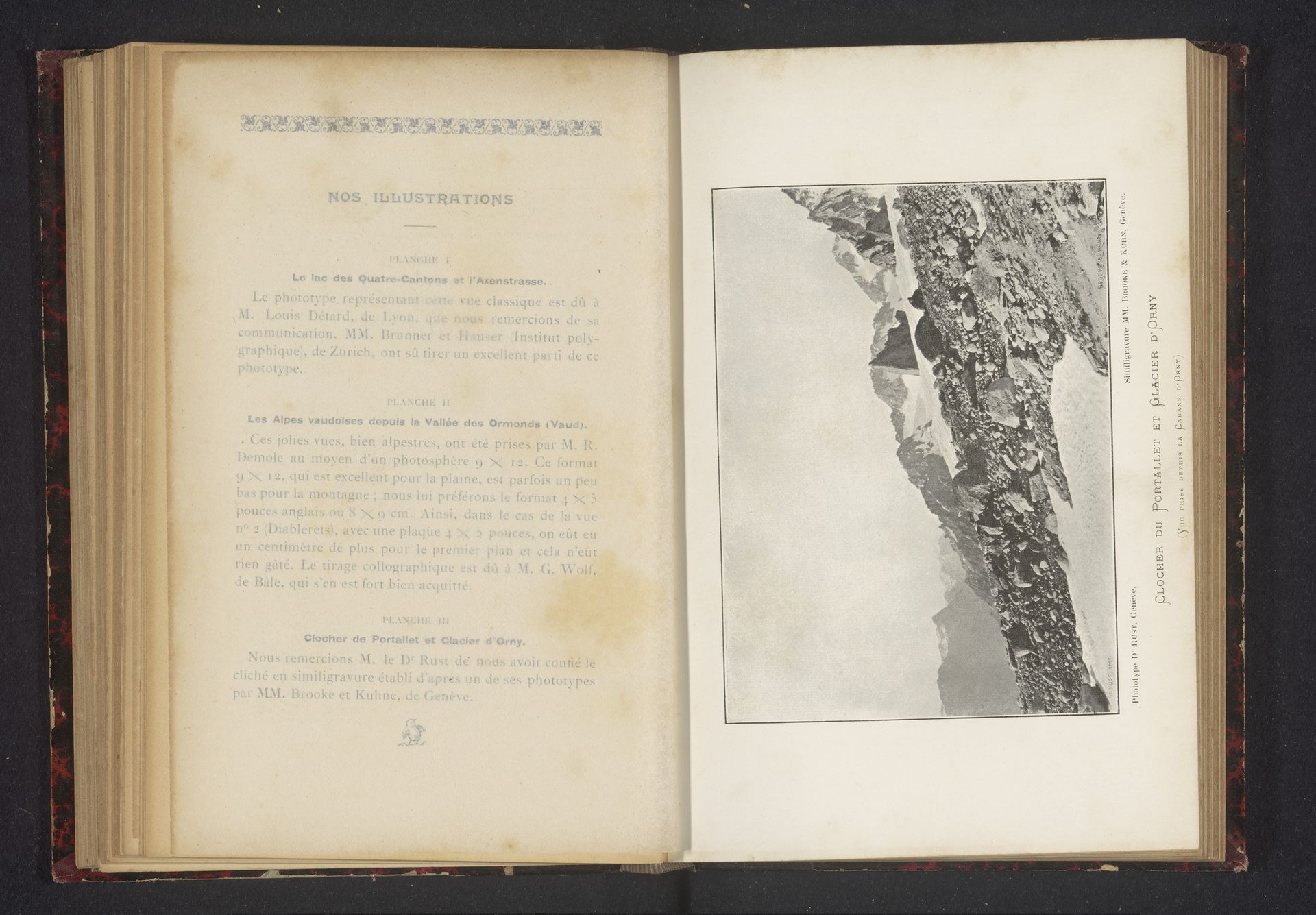 Gezicht op de Orny gletsjer in Zwitserland by Dr. Rüst