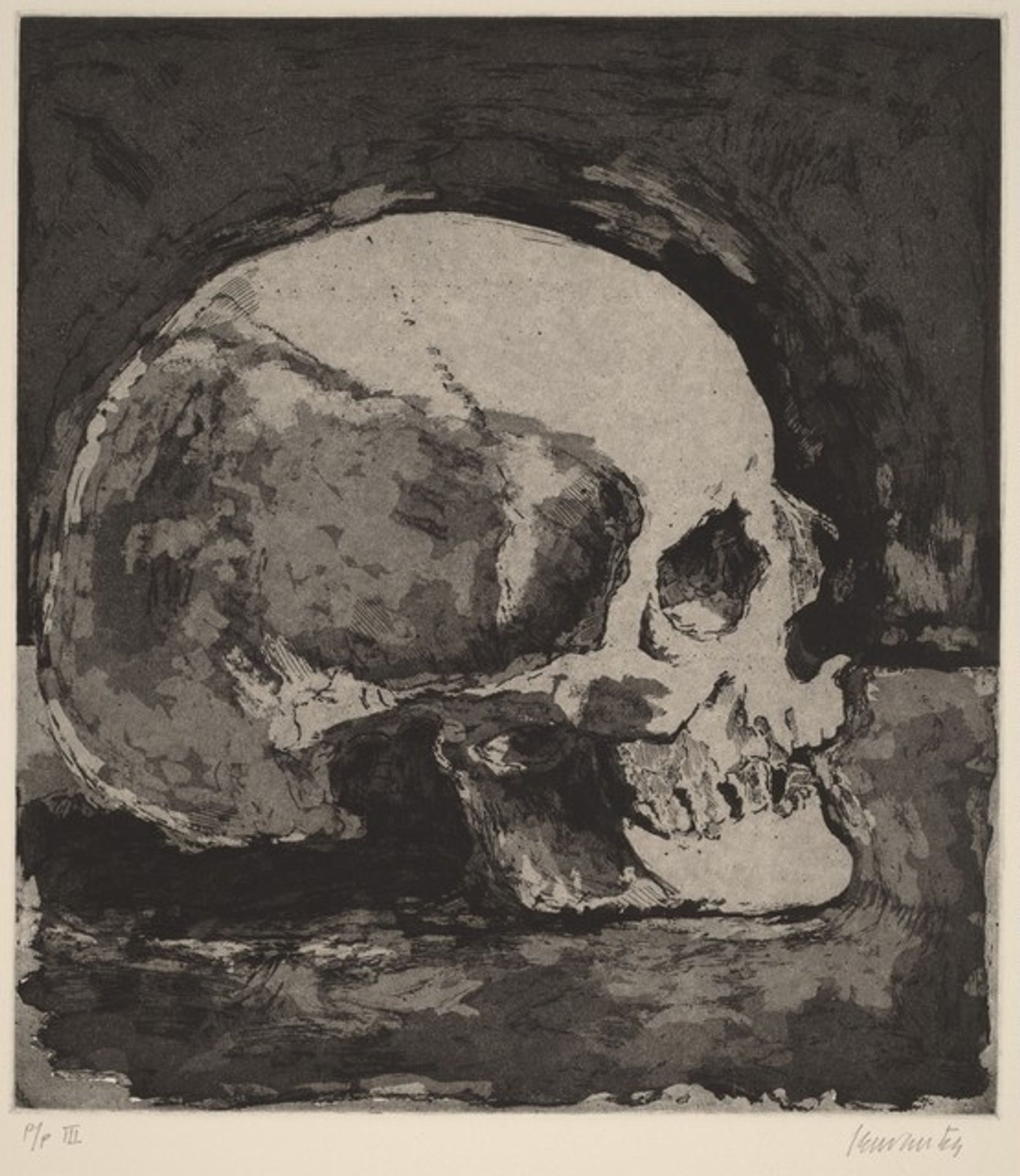 Untitled (Skull) by Miguel Cervantes