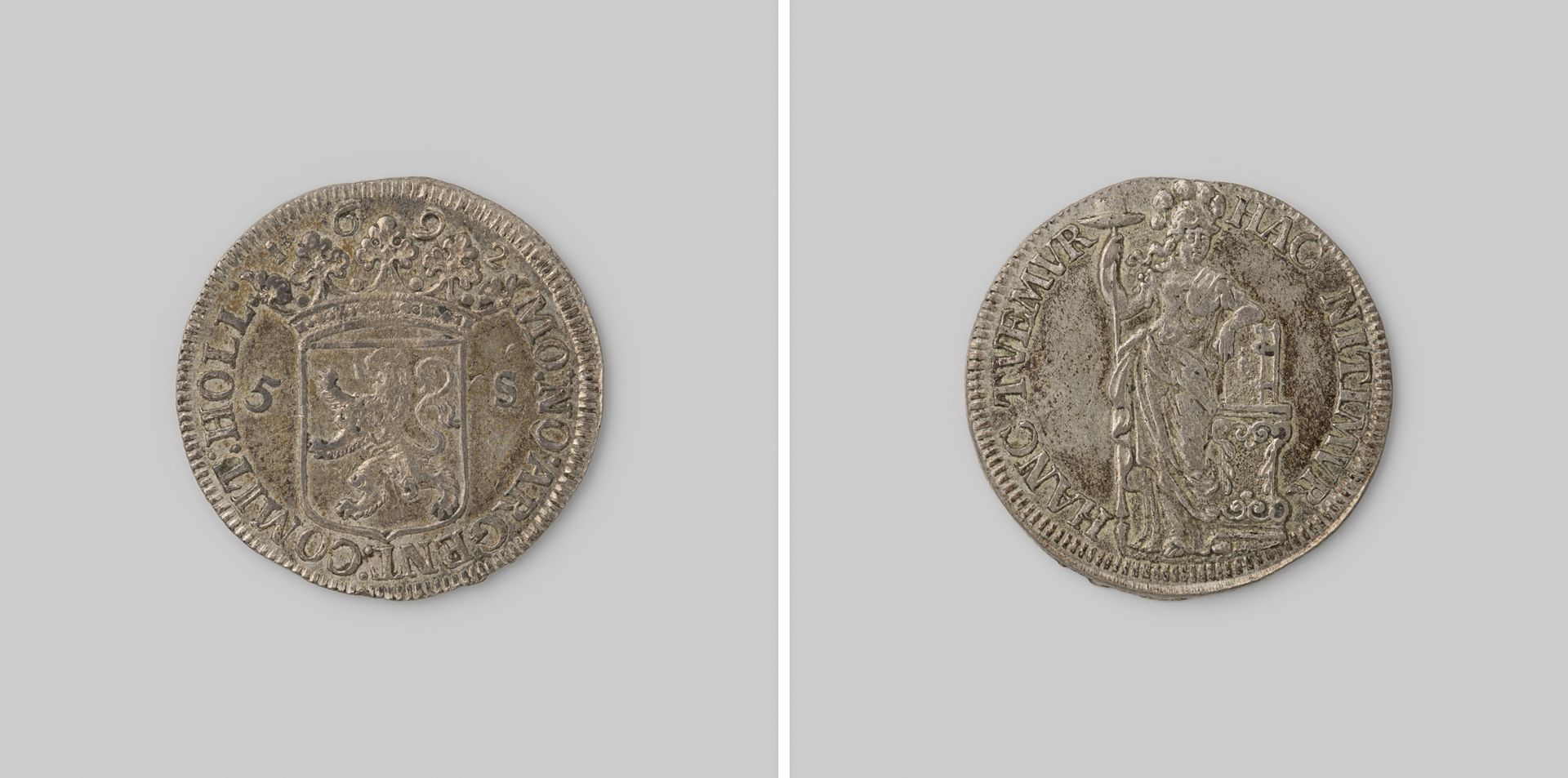 Hollandse provinciale kwart gulden, 1692 by Provincie Holland