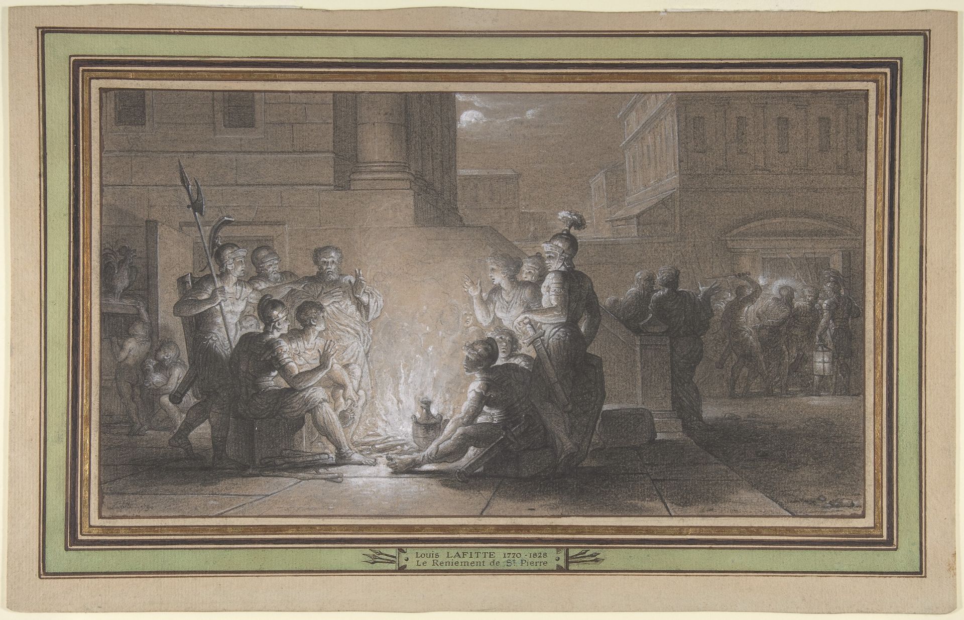 The Denial of Saint Peter by Louis Lafitte