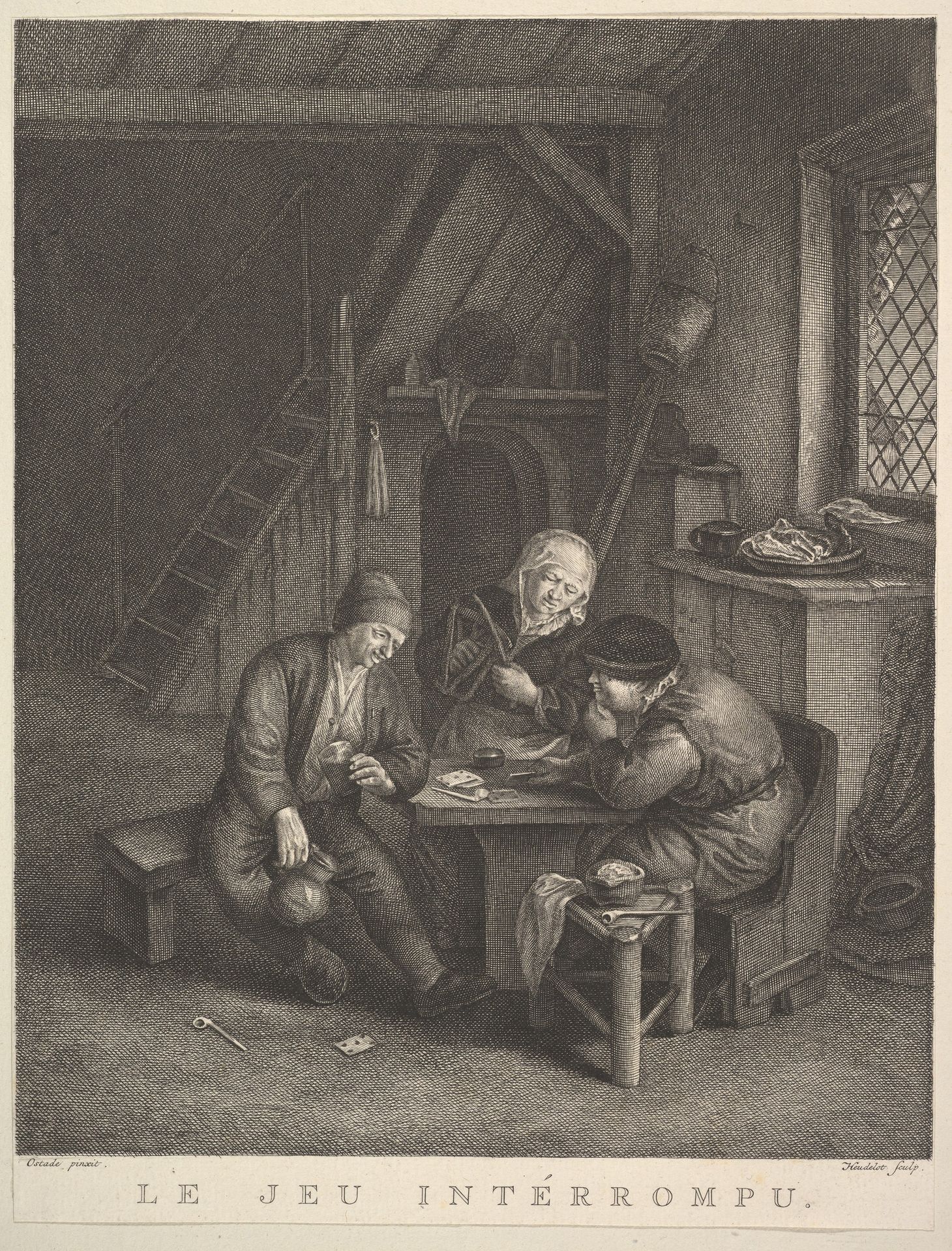 The Interrupted Game (Le Jeu intérrompu) by Jean Heudelot