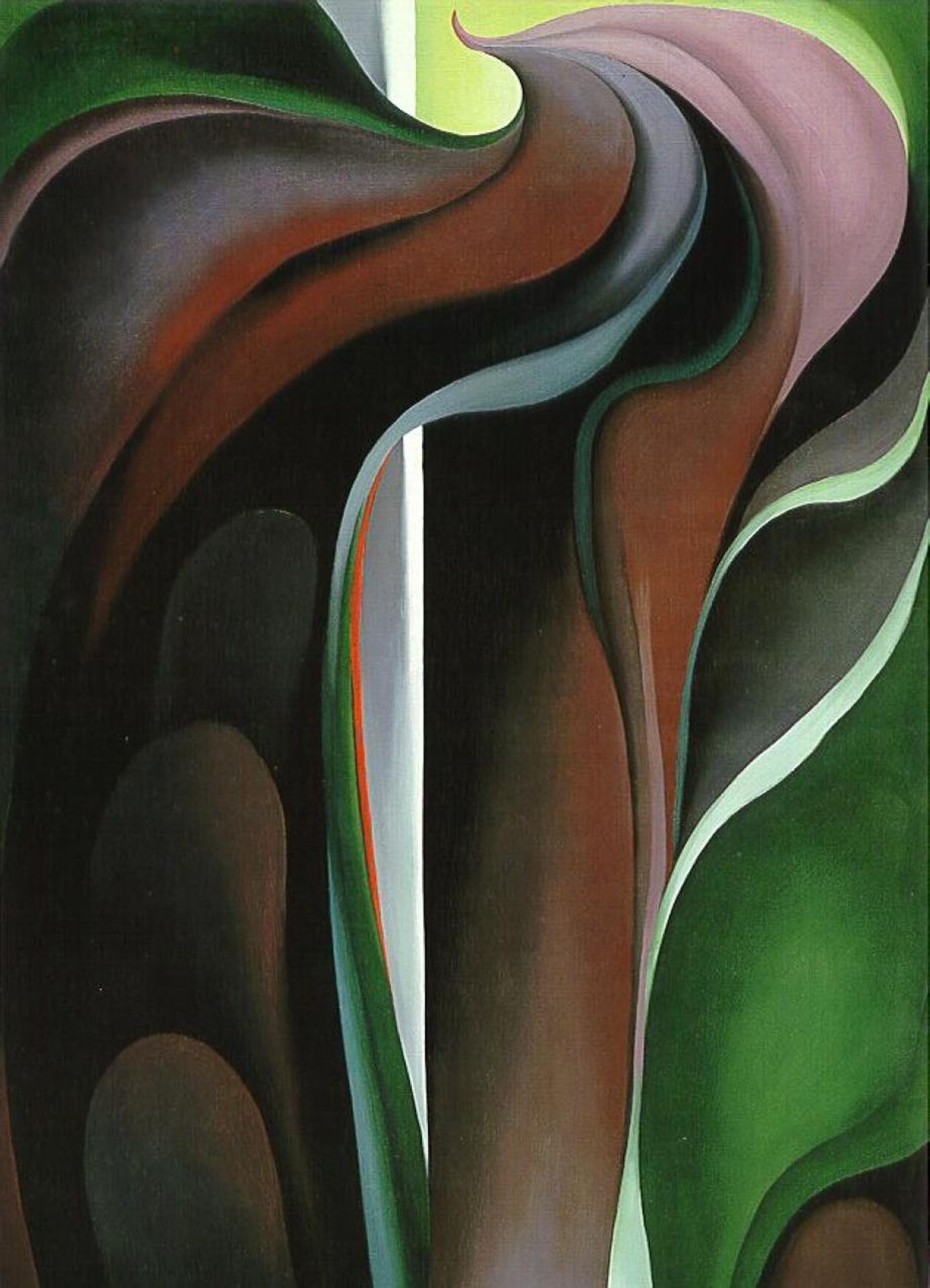 Jack-in-the-Pulpit №V by Georgia O'Keeffe