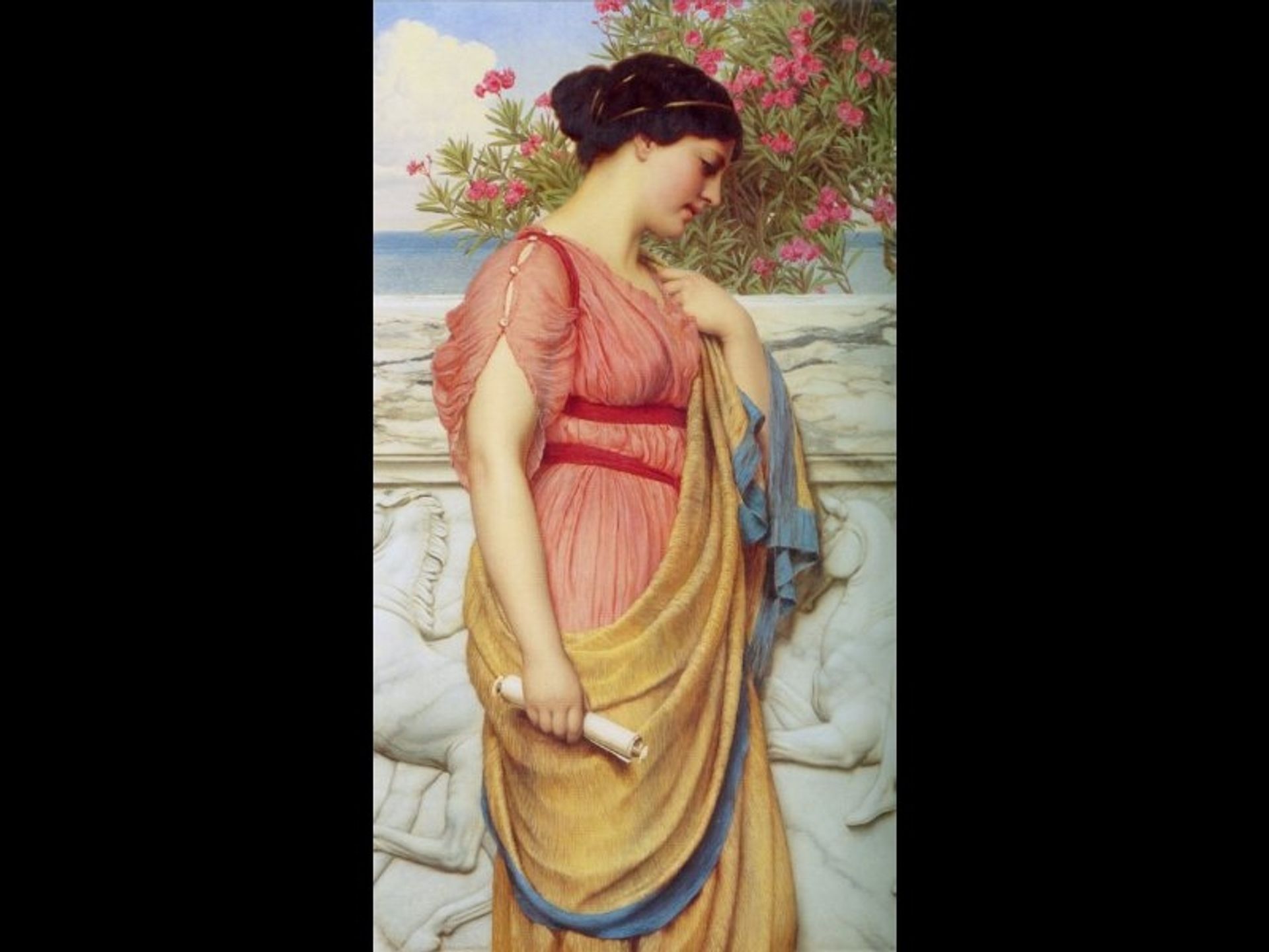 Sappho by John William Godward