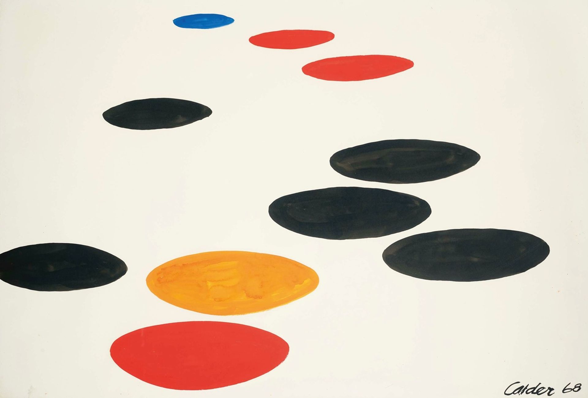 Blue in the Distance by Alexander Calder