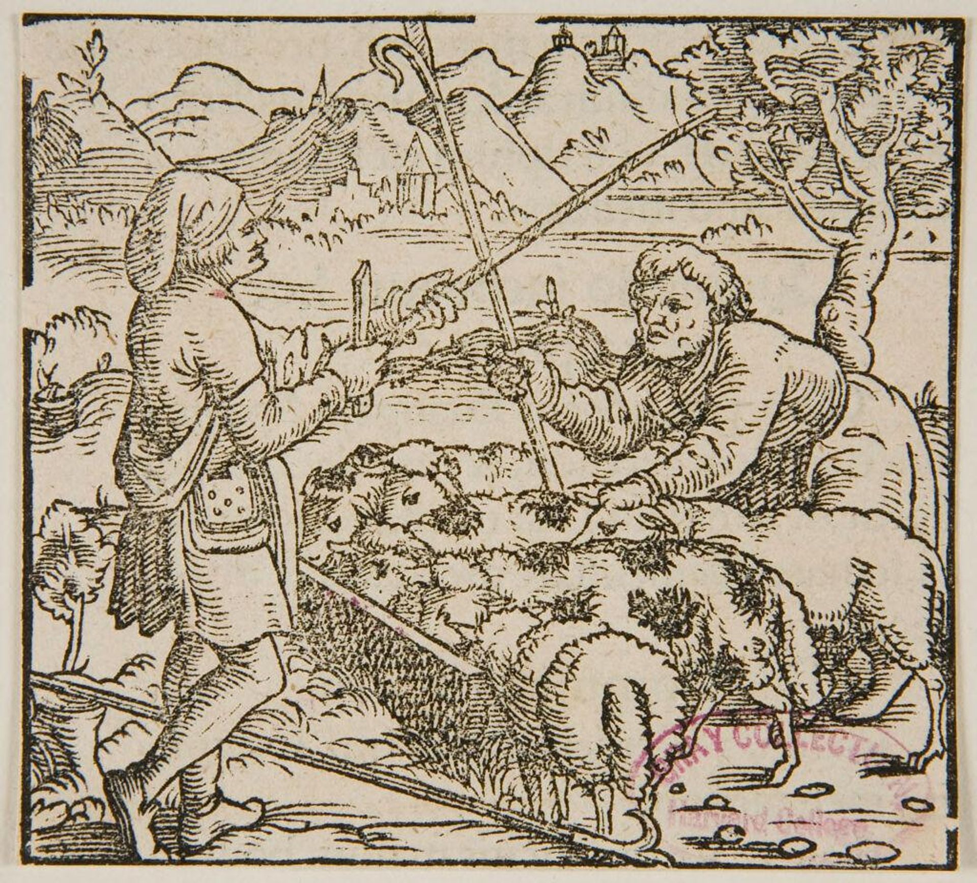 Shepherds and their Flock by Anonymous