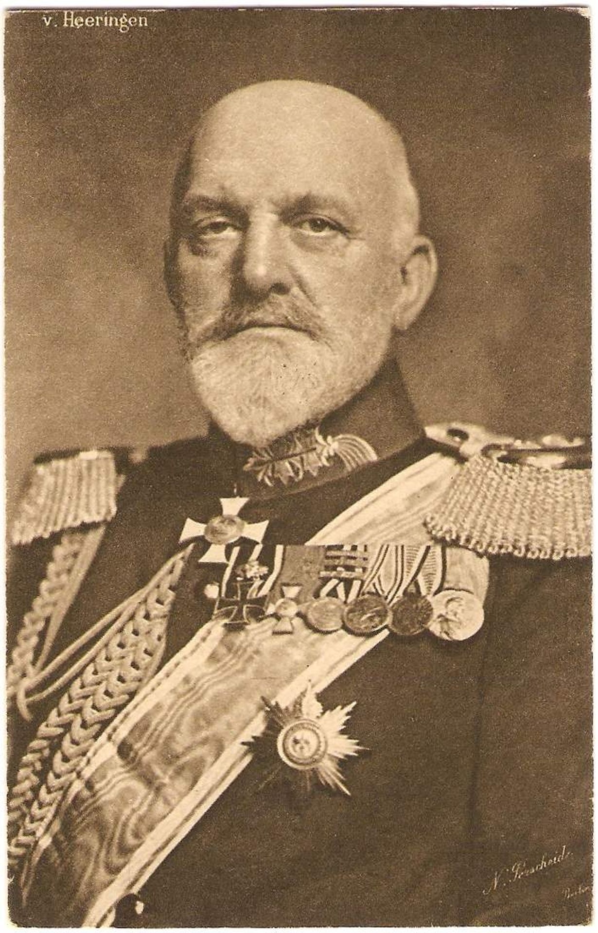Josias Von Heeringen by Nicola Perscheid