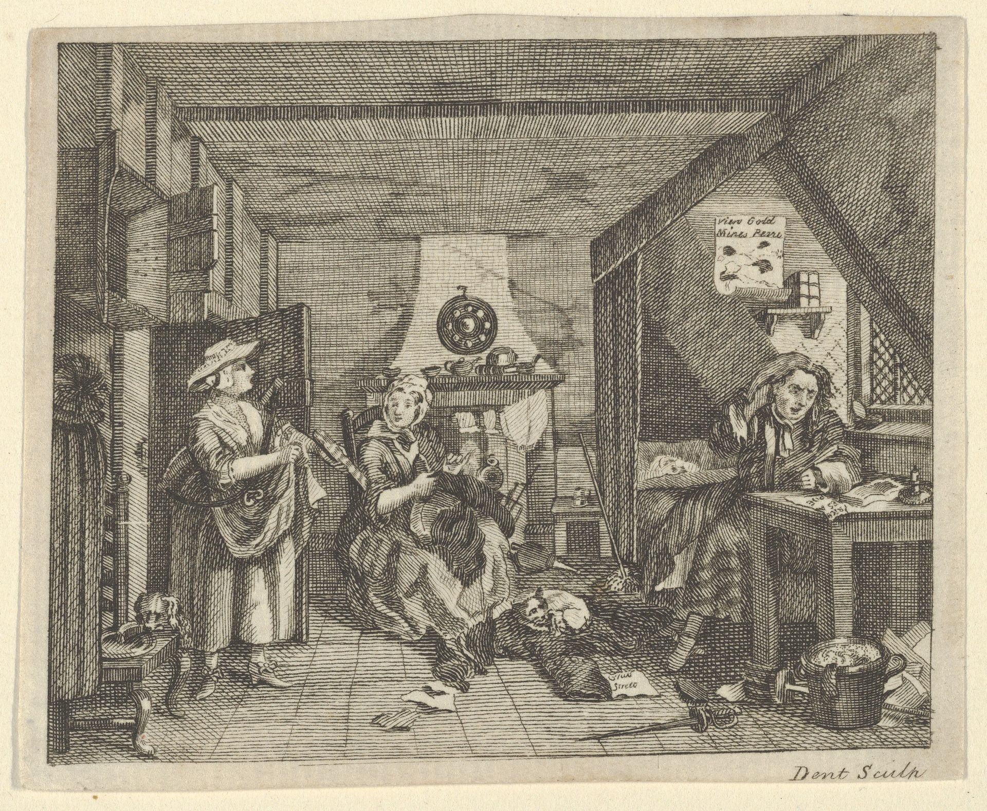 The Distressed Poet by Dent