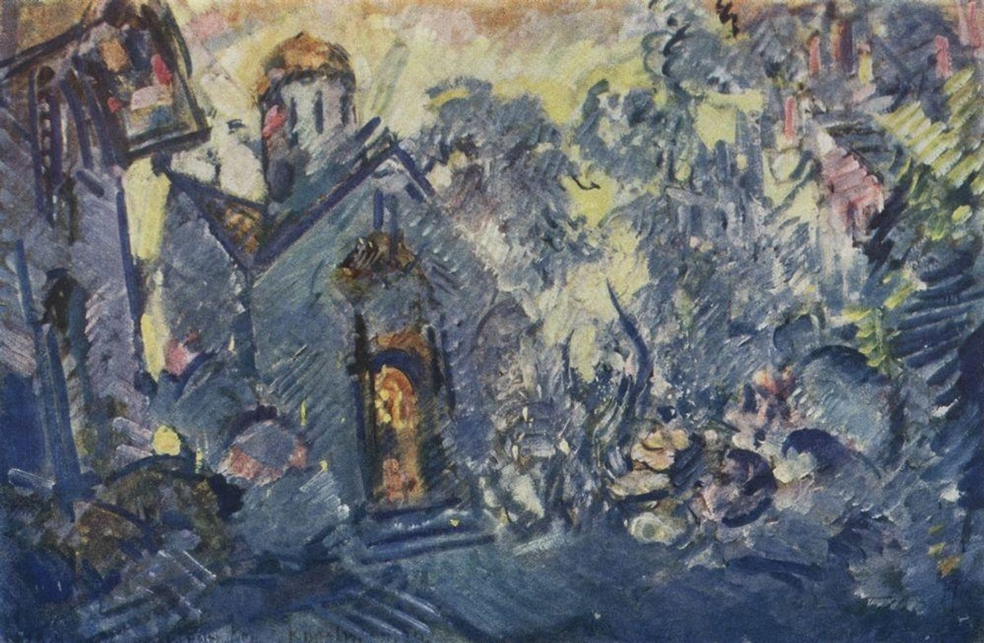 Kitezh The Great by Konstantin Alexeevich Korovin