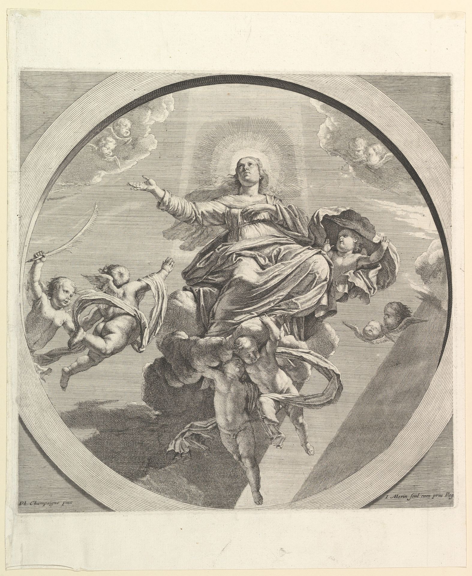 L'Assomption de la Vierge by Jean Morin