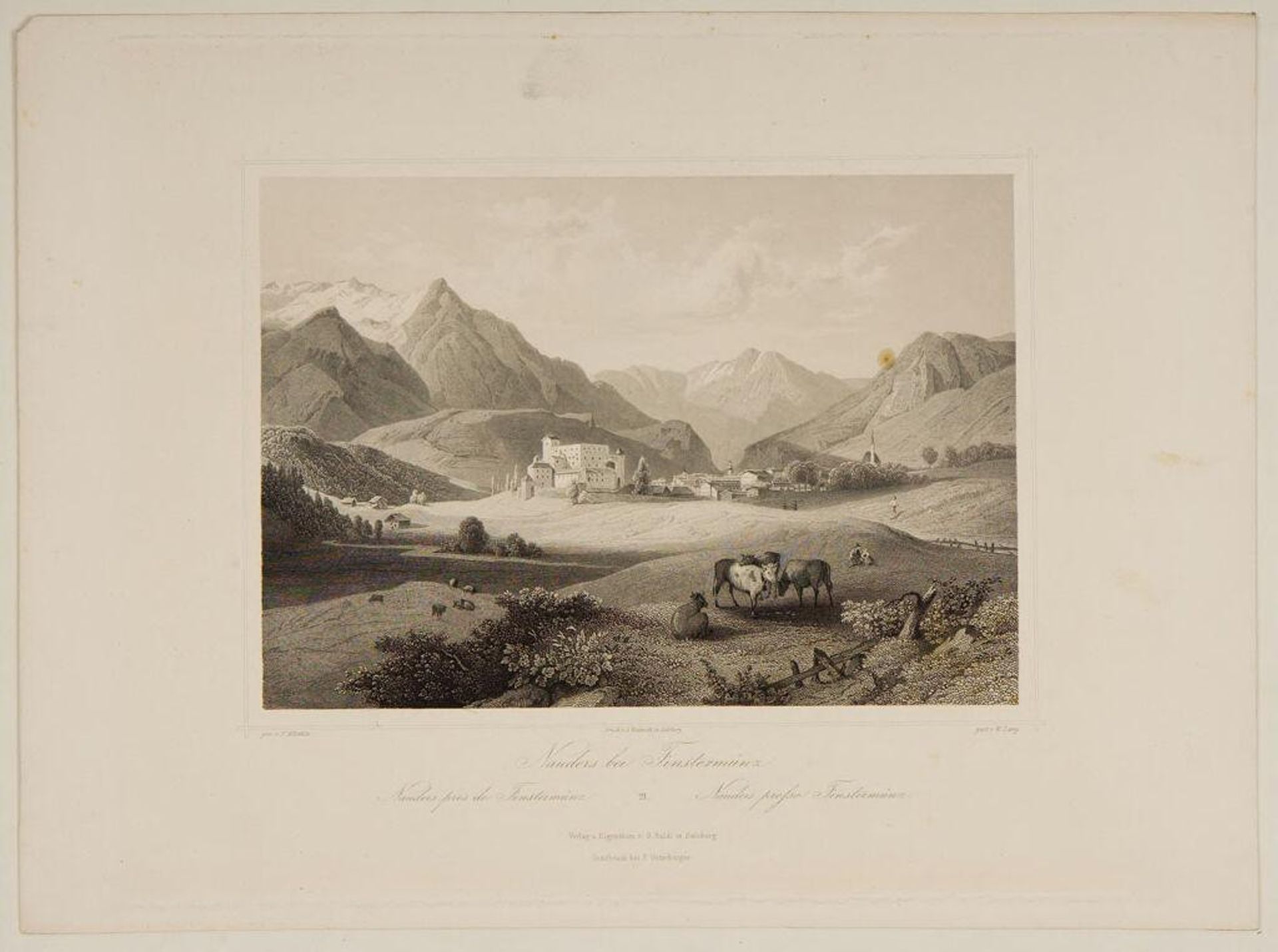 FinstermÃ¼nz near Nauders by W. Lang