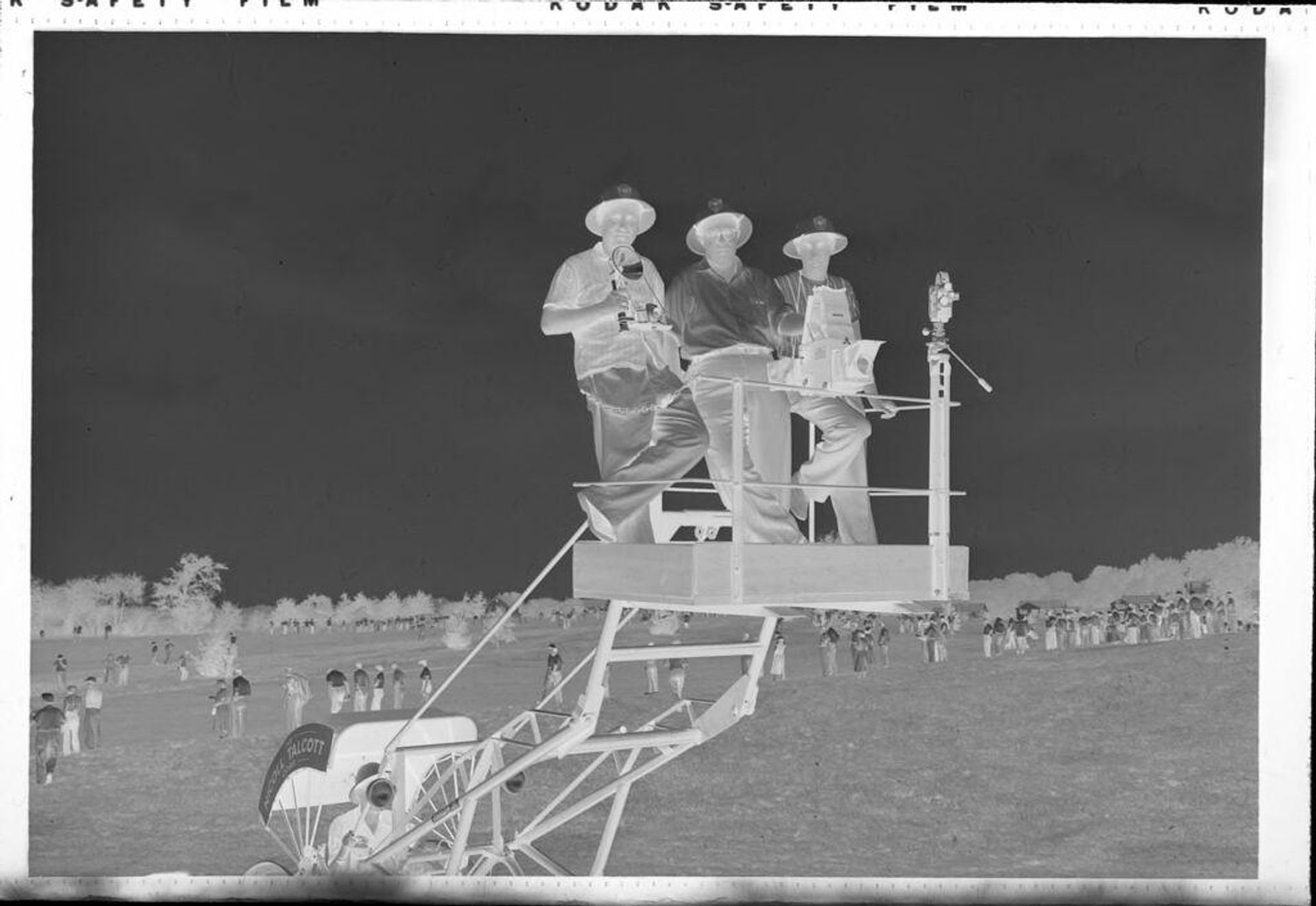 Untitled (photographers at golf tournament) by Robert Burian