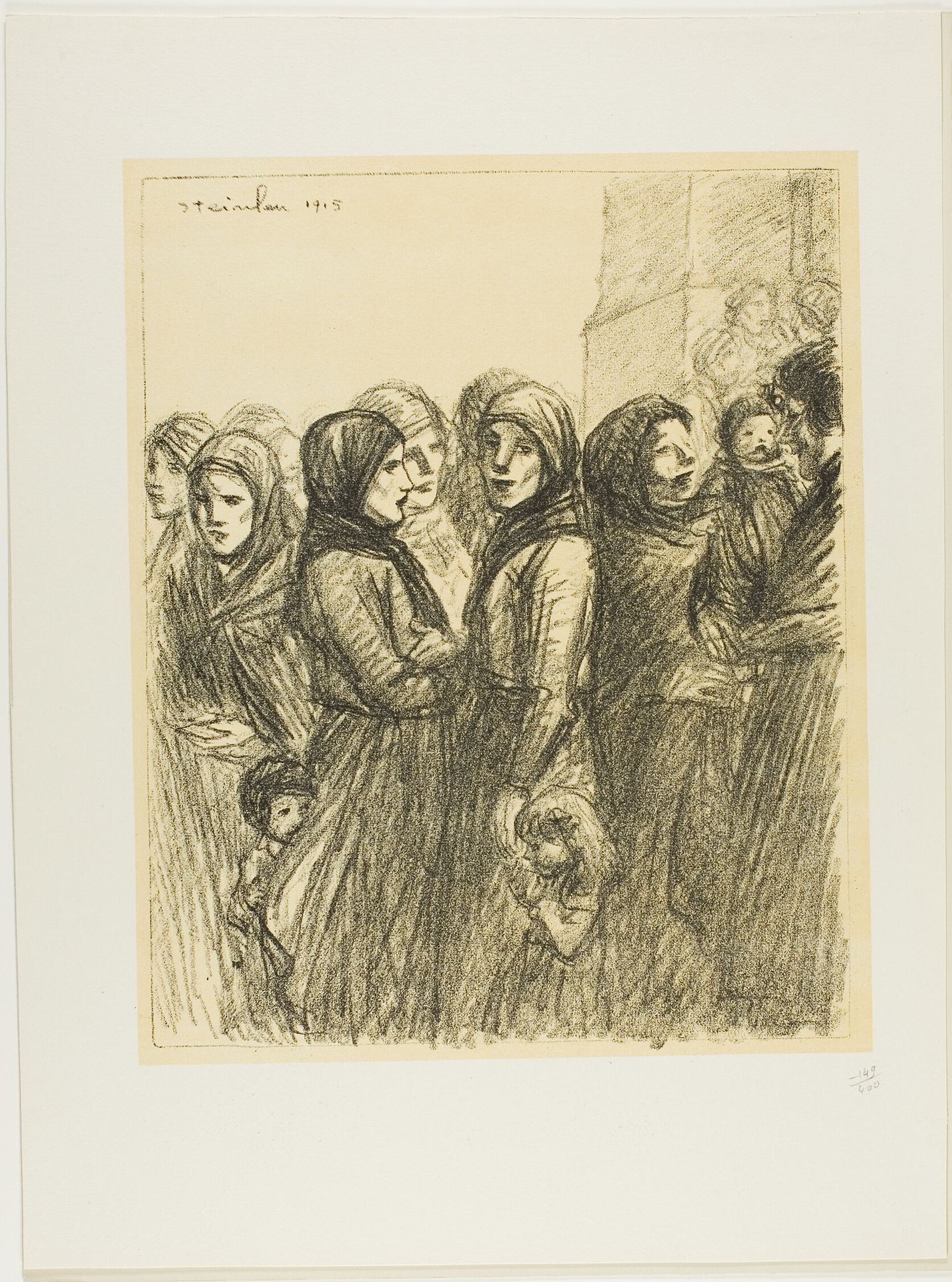 Military Allocation by Théophile Alexandre Steinlen