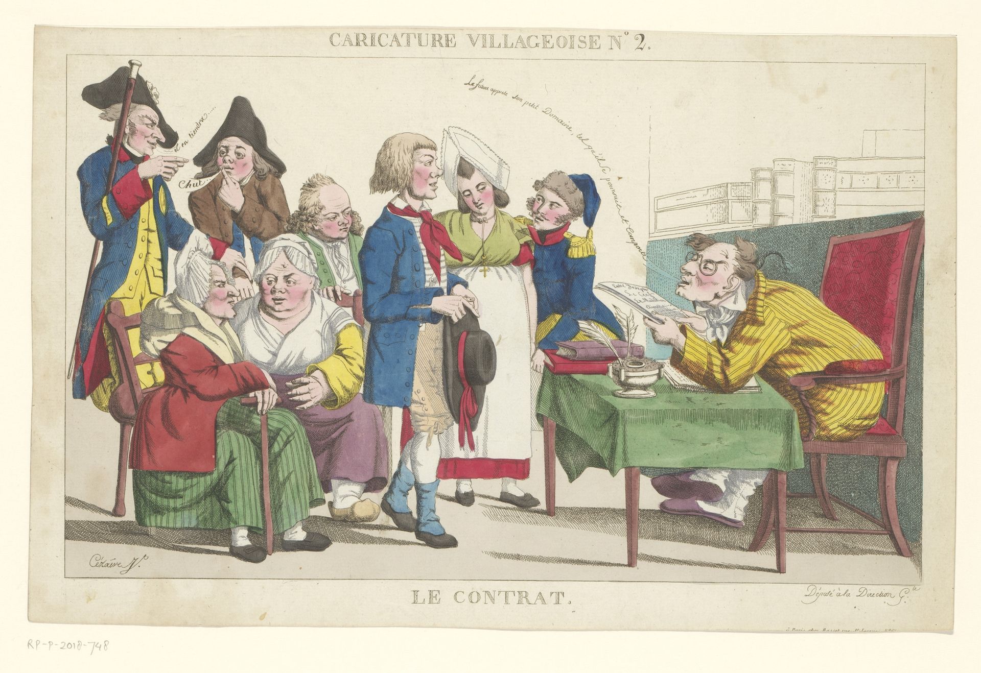 Het contract by Cézaire