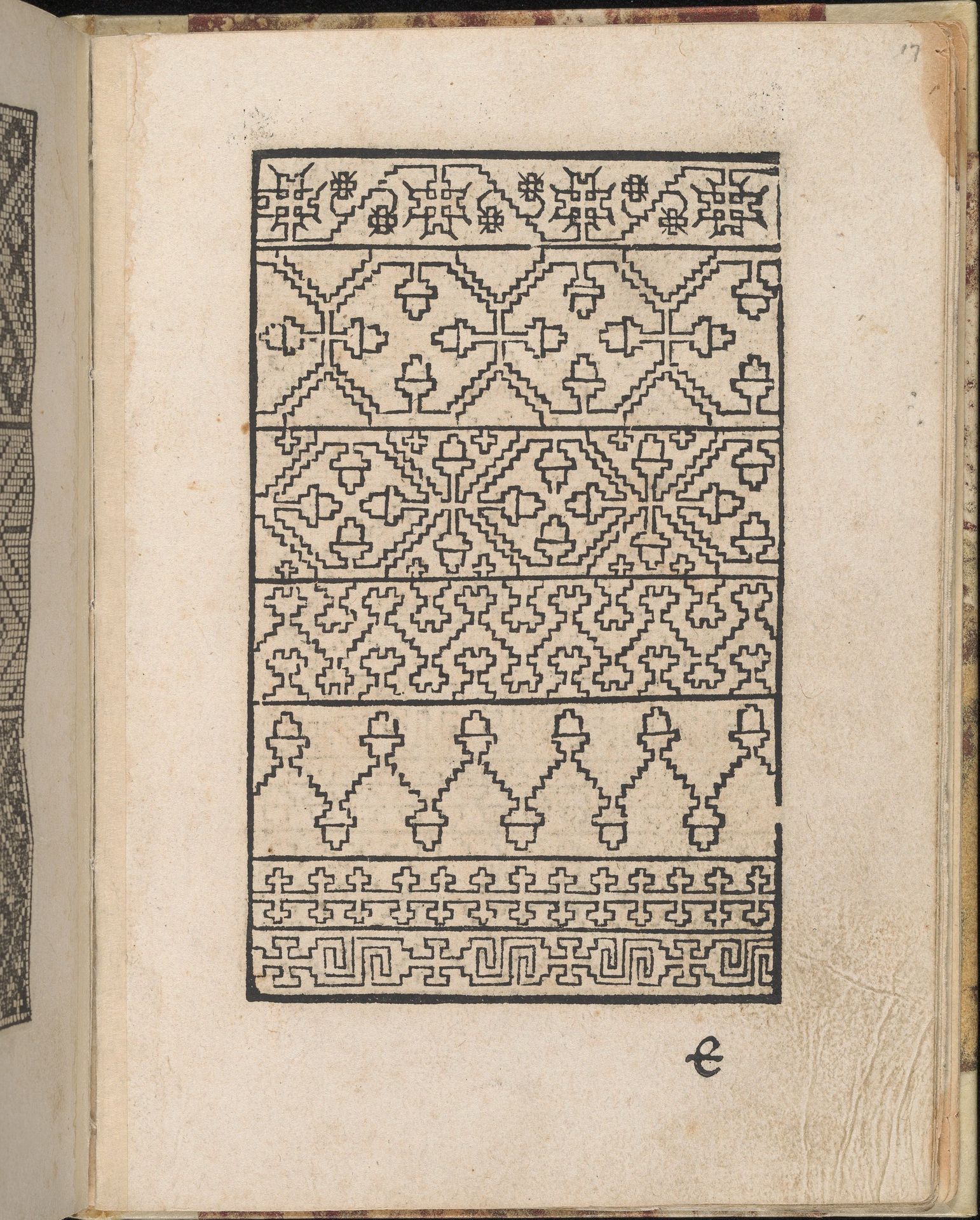 Ein new getruckt model Büchli...Page 17, recto by Johann Schönsperger the Younger