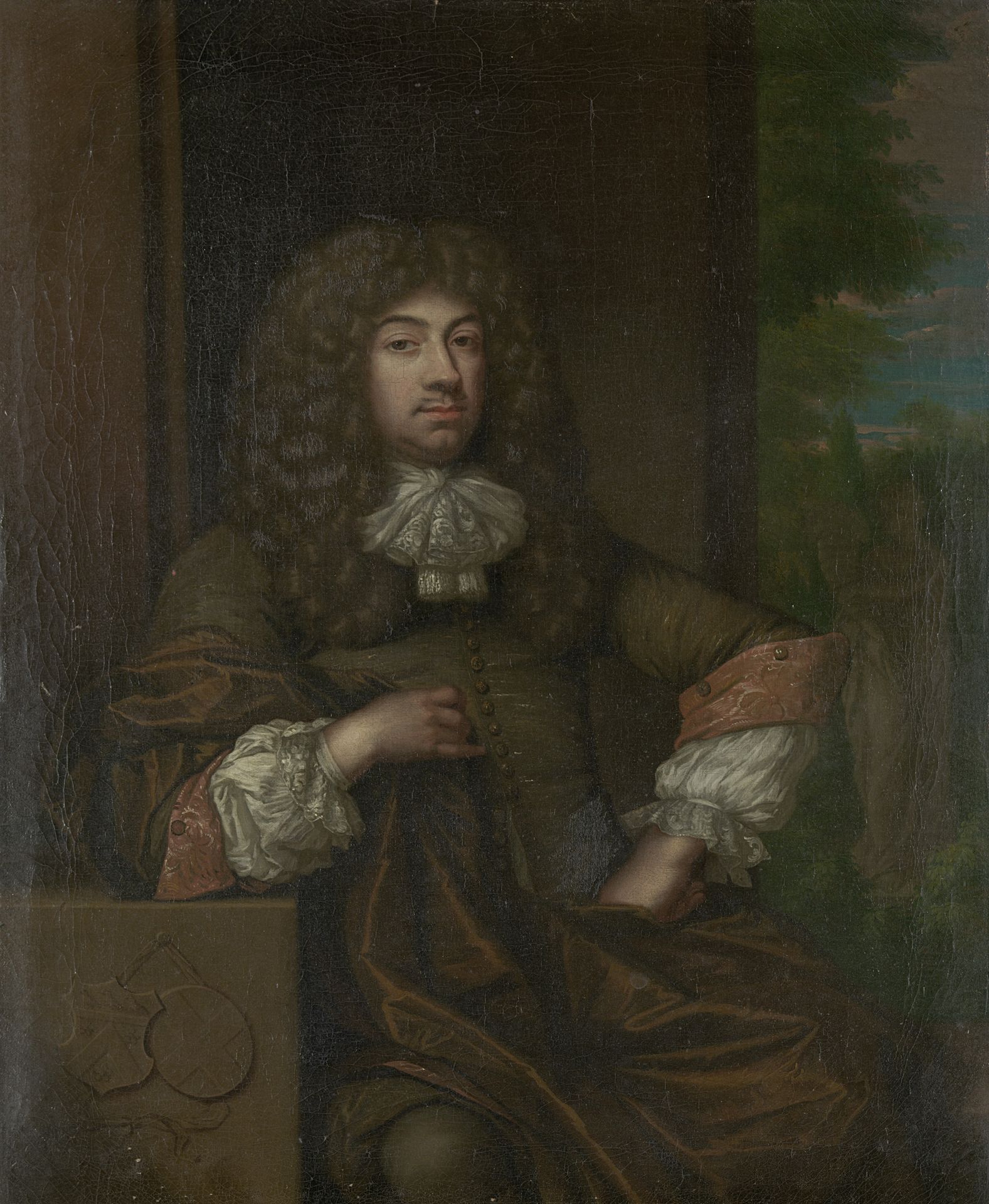 Portrait of Jan Boudaen Courten (1635-1716), lord of St. Laurens, Schellach and Popkensburg, Judge and alderman of Middelburg by Caspar Netscher