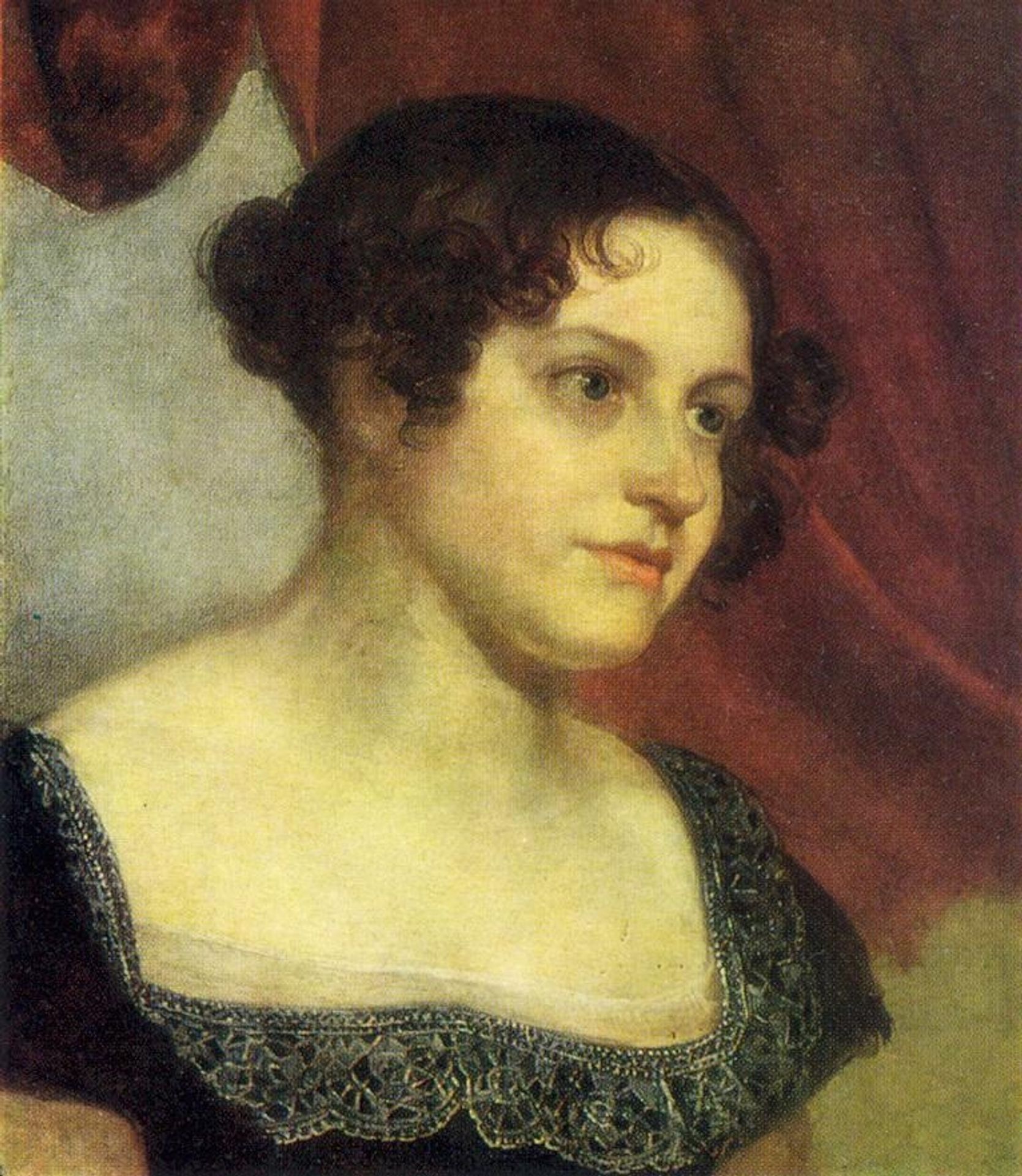 Portrait of Anna Furman by Orest Kiprensky