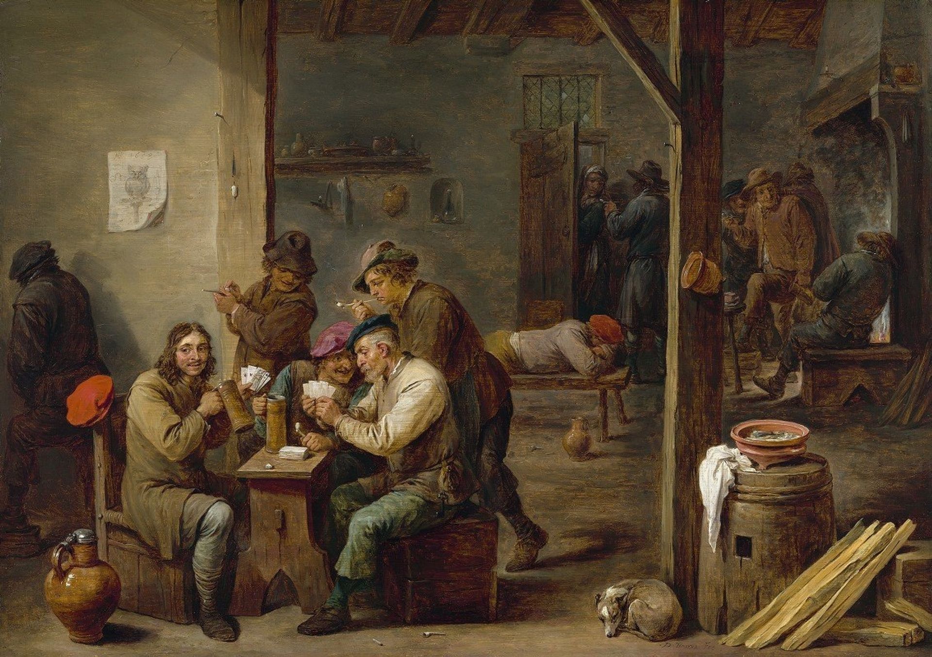 Tavern Scene by David Teniers The Younger