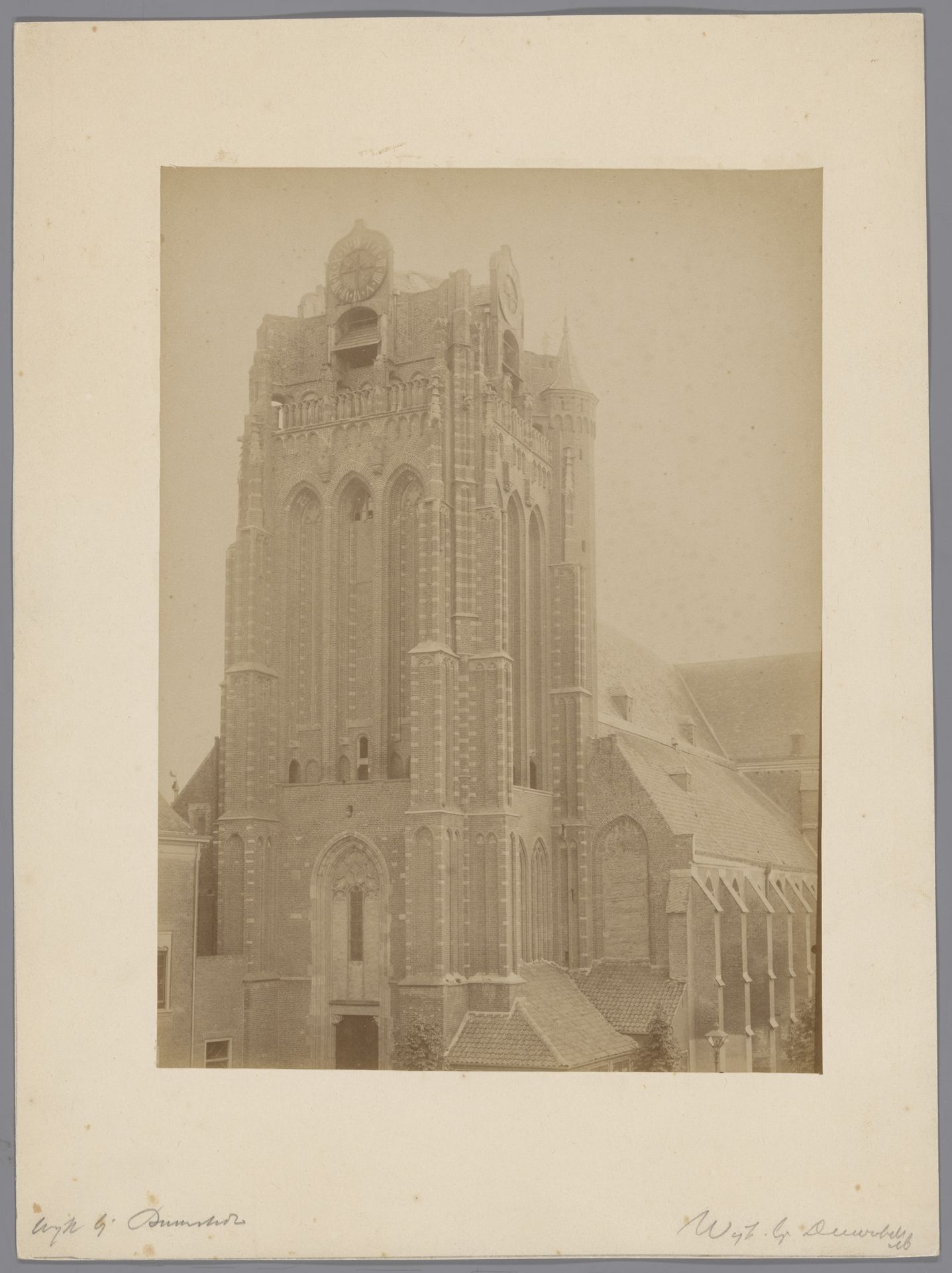 Toren van de Grote of Johannes de Doperkerk te Wijk bij Duurstede by anoniem (Monumentenzorg)