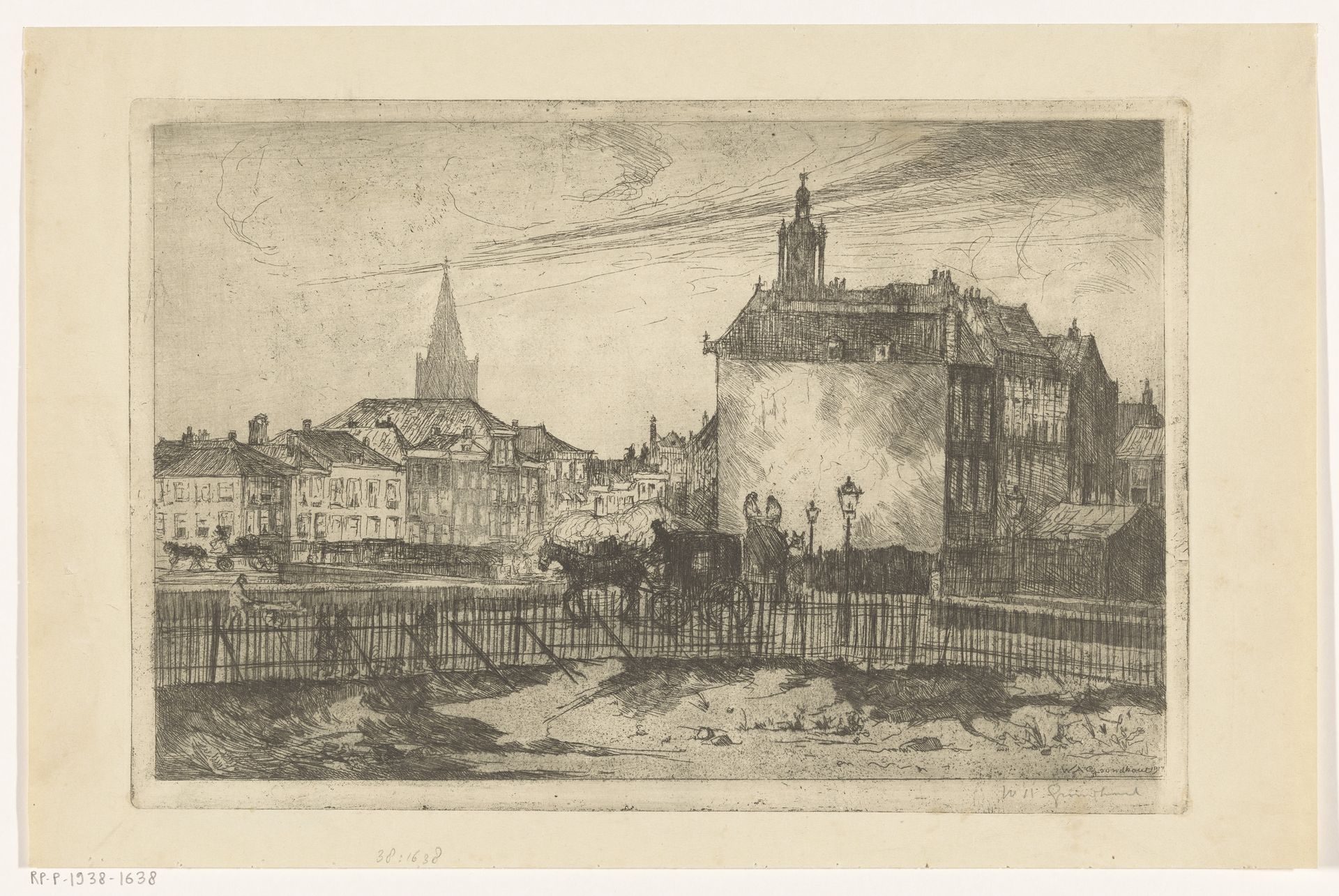 Den Haag by Willem Adrianus Grondhout