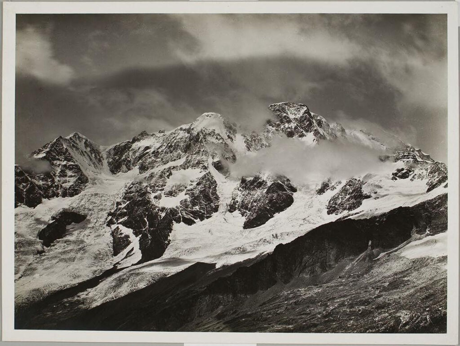 From the Fallerhorn, Alagna by Vittorio Sella