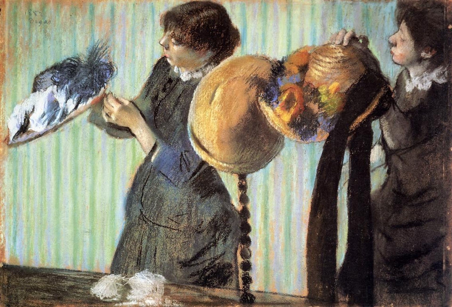 The Little Milliners by Edgar Degas