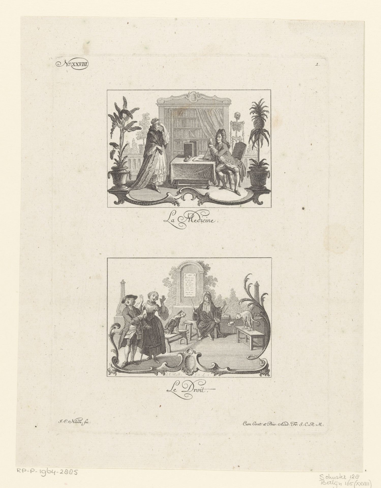 Geneeskunde en recht by Johann Esaias Nilson