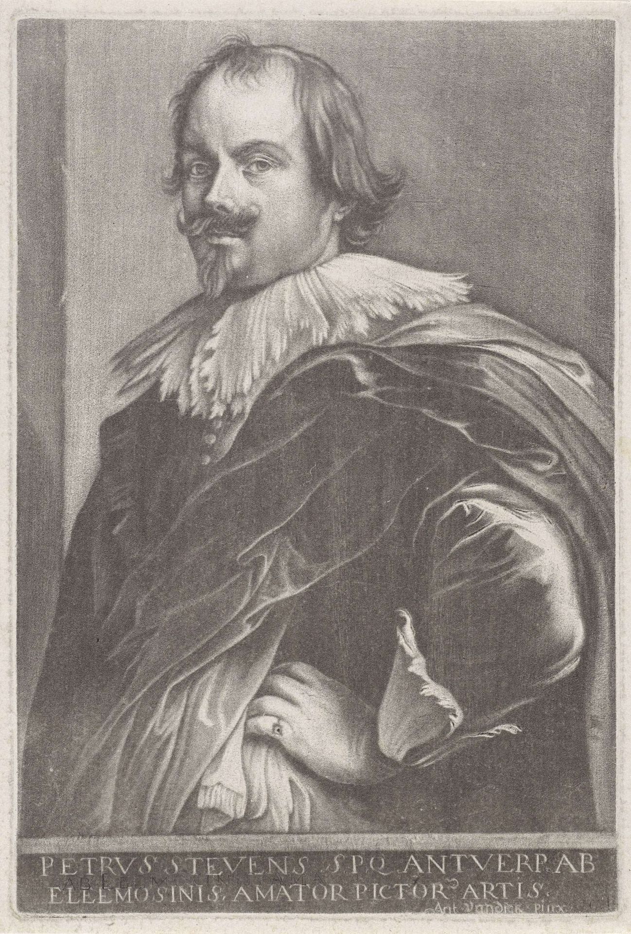 Portret van Peeter Stevens by Anonymous
