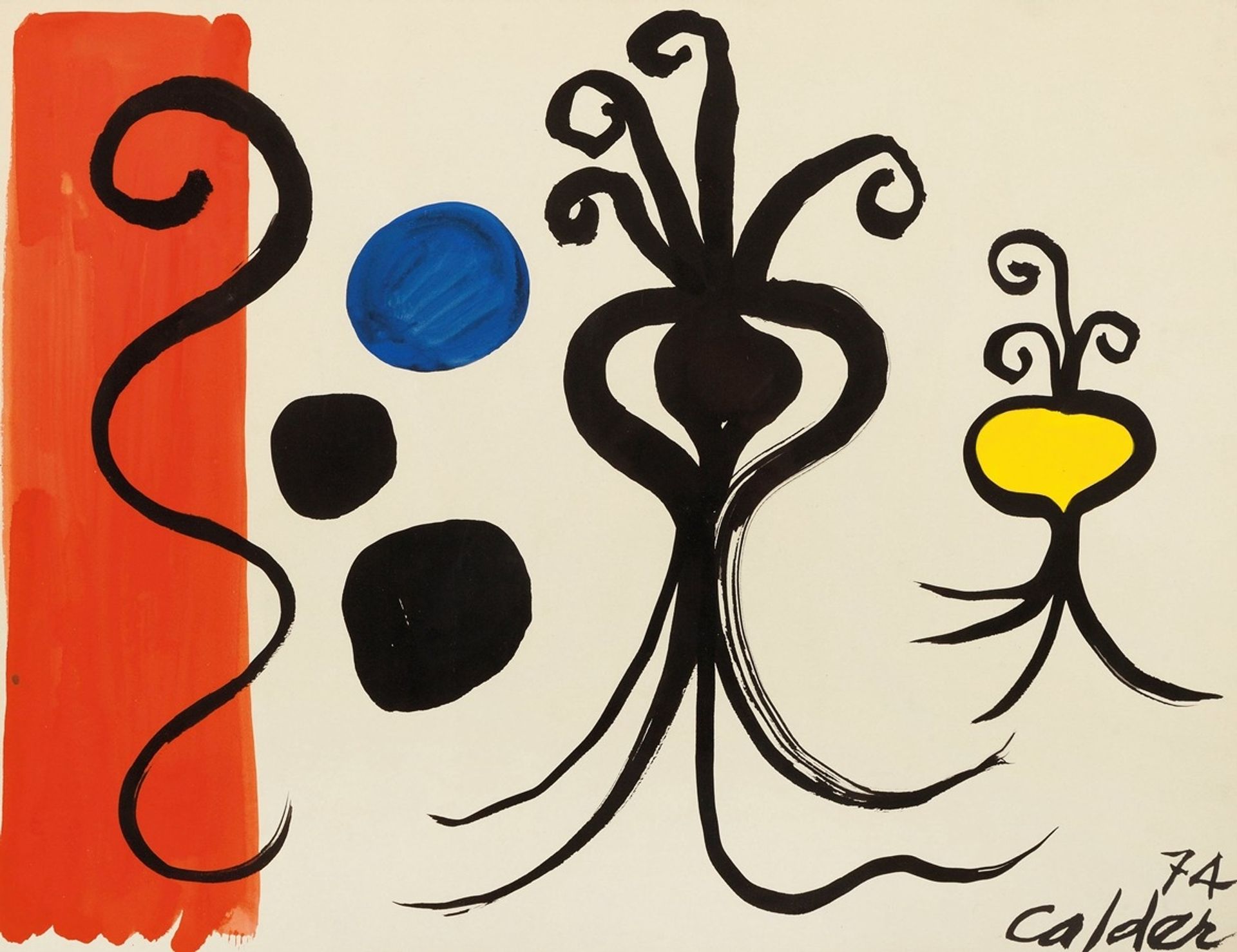 Oignons by Alexander Calder