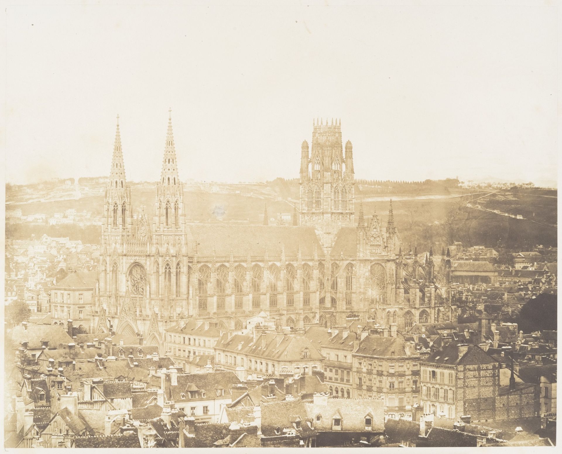 Vue générale de Saint-Ouen by Edmond Bacot