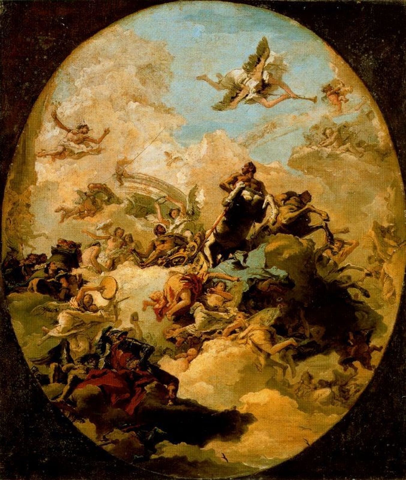 Apotheosis of Hercules by Giovanni Domenico Tiepolo