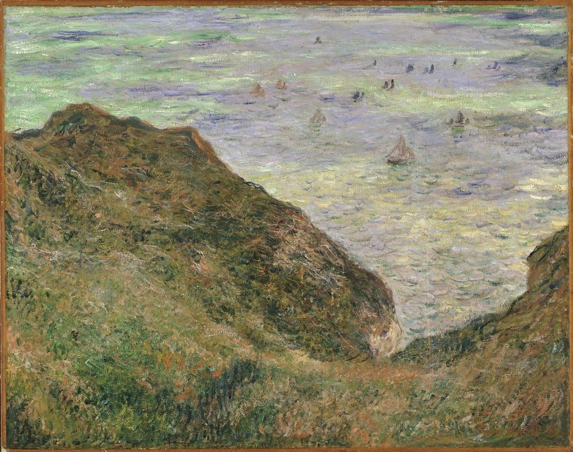 View over the Sea by Claude Monet