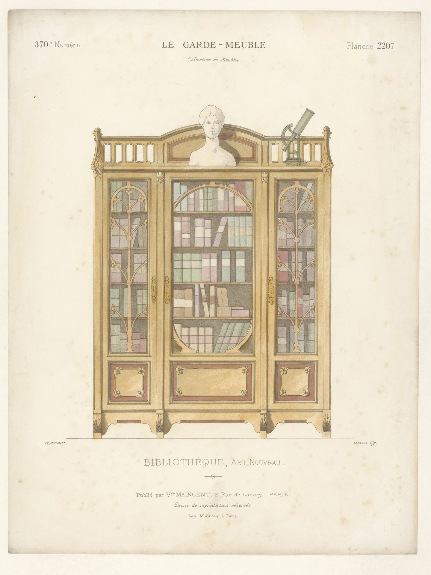 Boekenkast by Léon Laroche