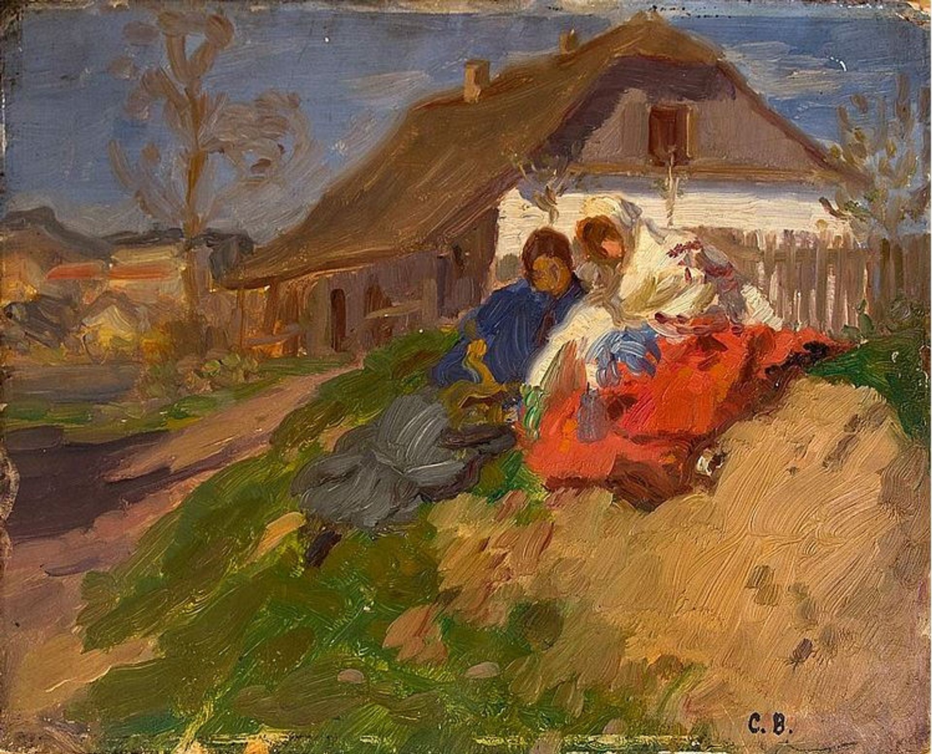 Czobel Béla Landscape by Bela Czobel