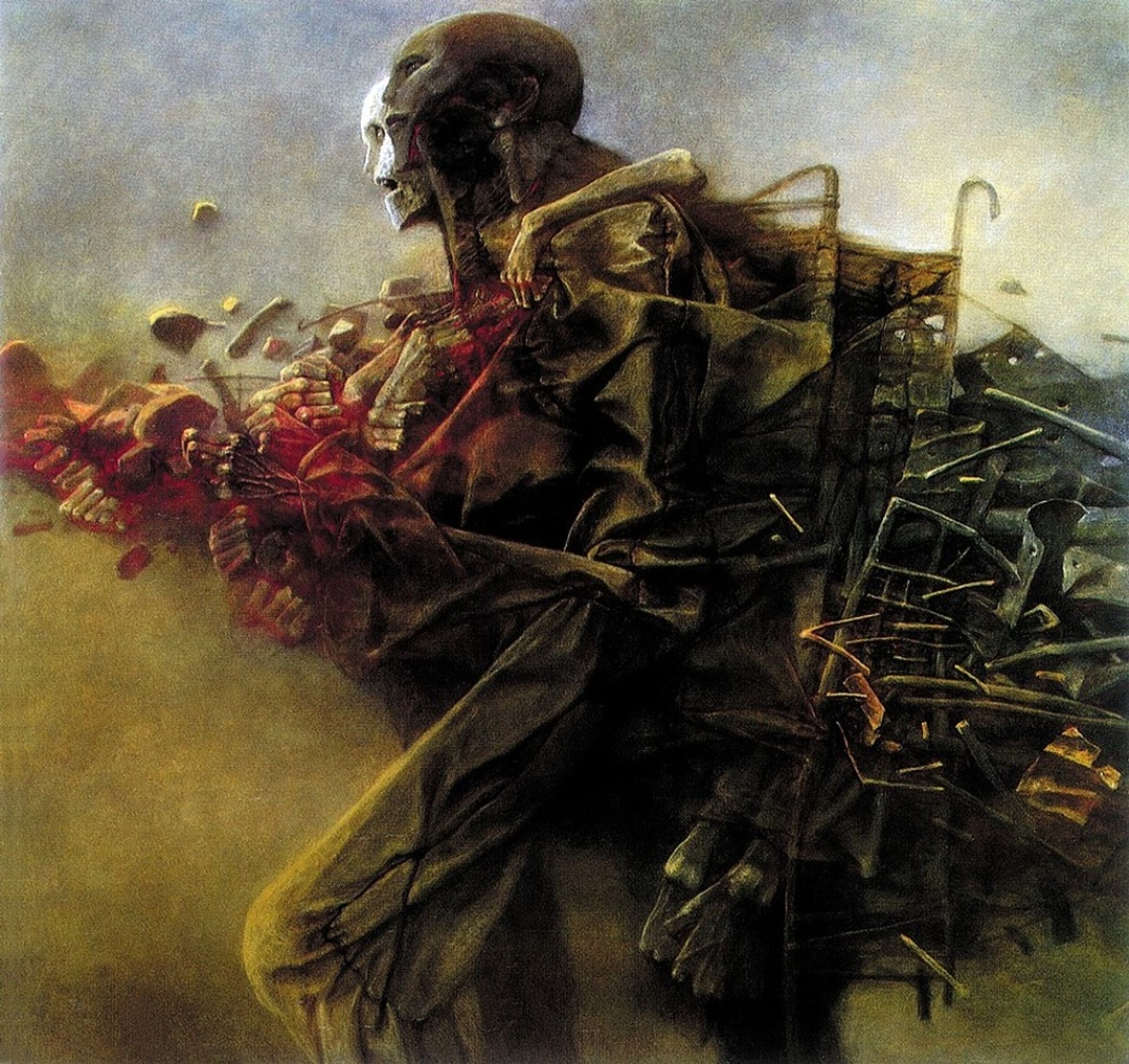 Untitled by Zdzislaw Beksinski