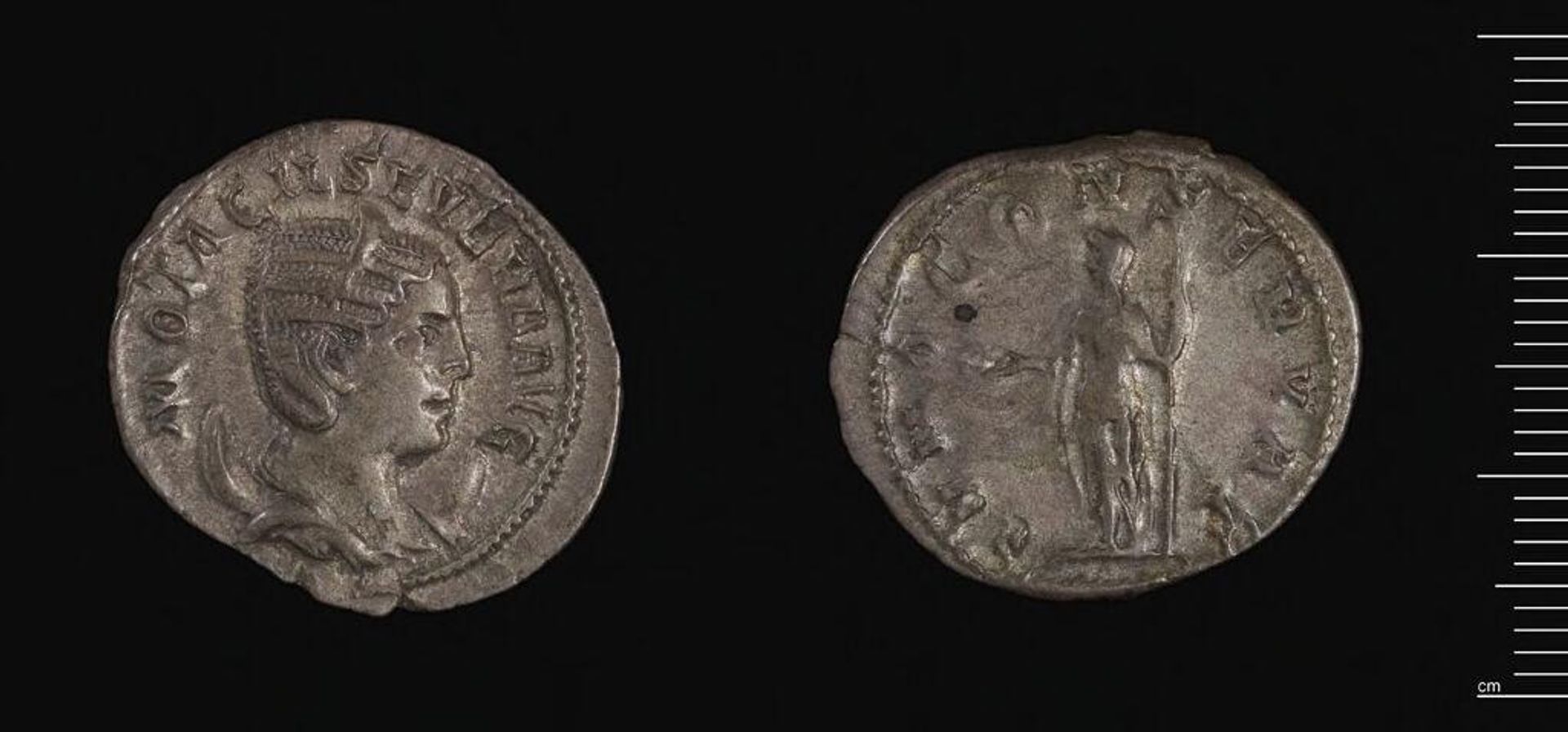 Antoninianus of Otacilia Severa, wife of Philip I by Otacilia Severa