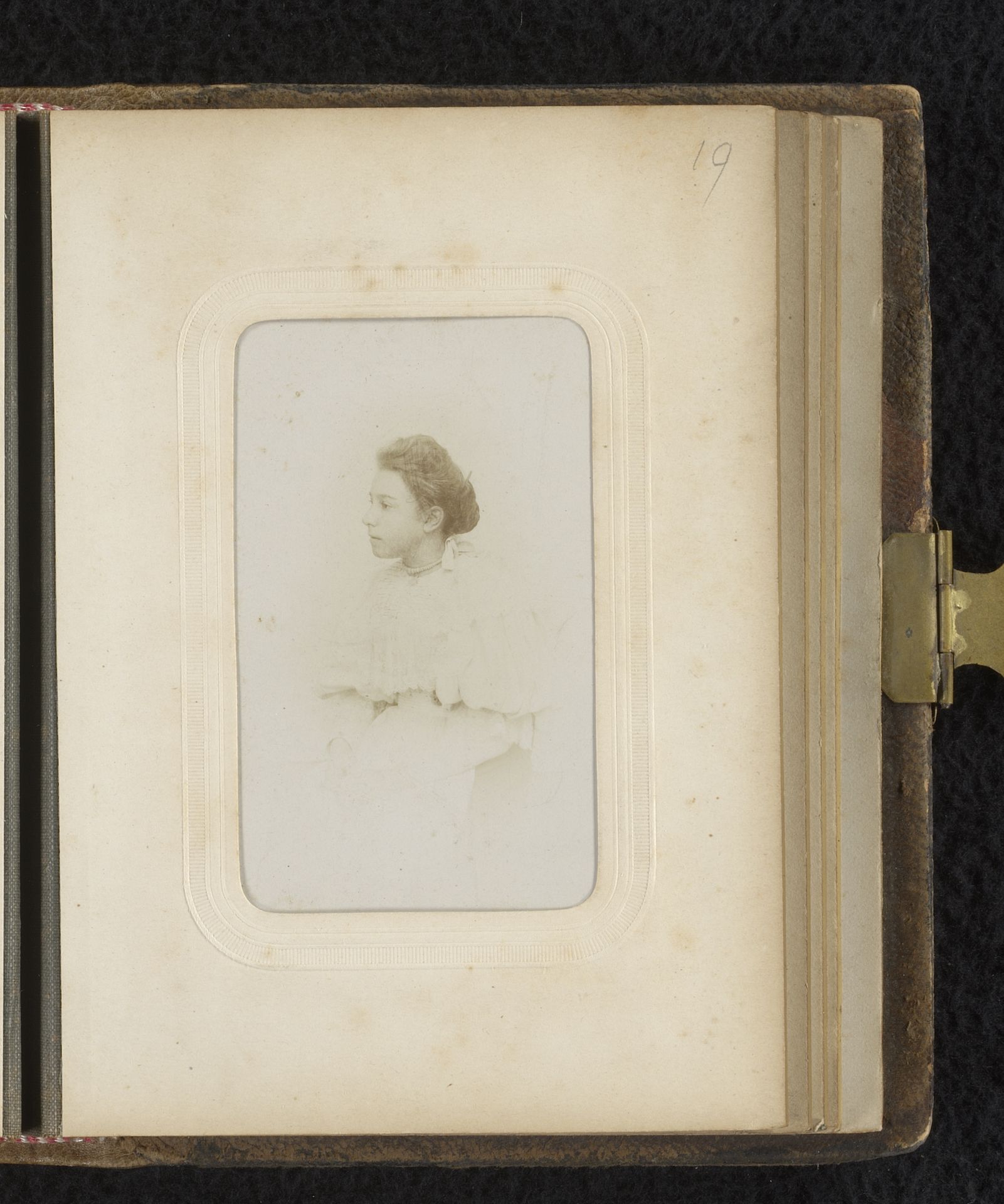 Portret van Cornelia Maria Bon by Coenraad Jacob Snooij